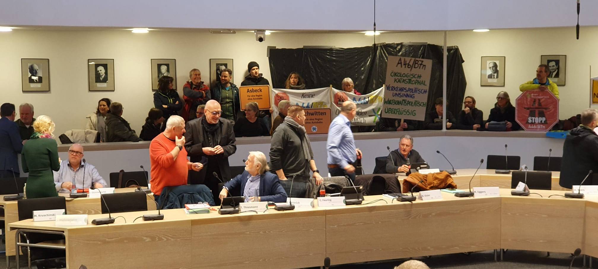 Mendener Politiker wollen Ausbau der A46