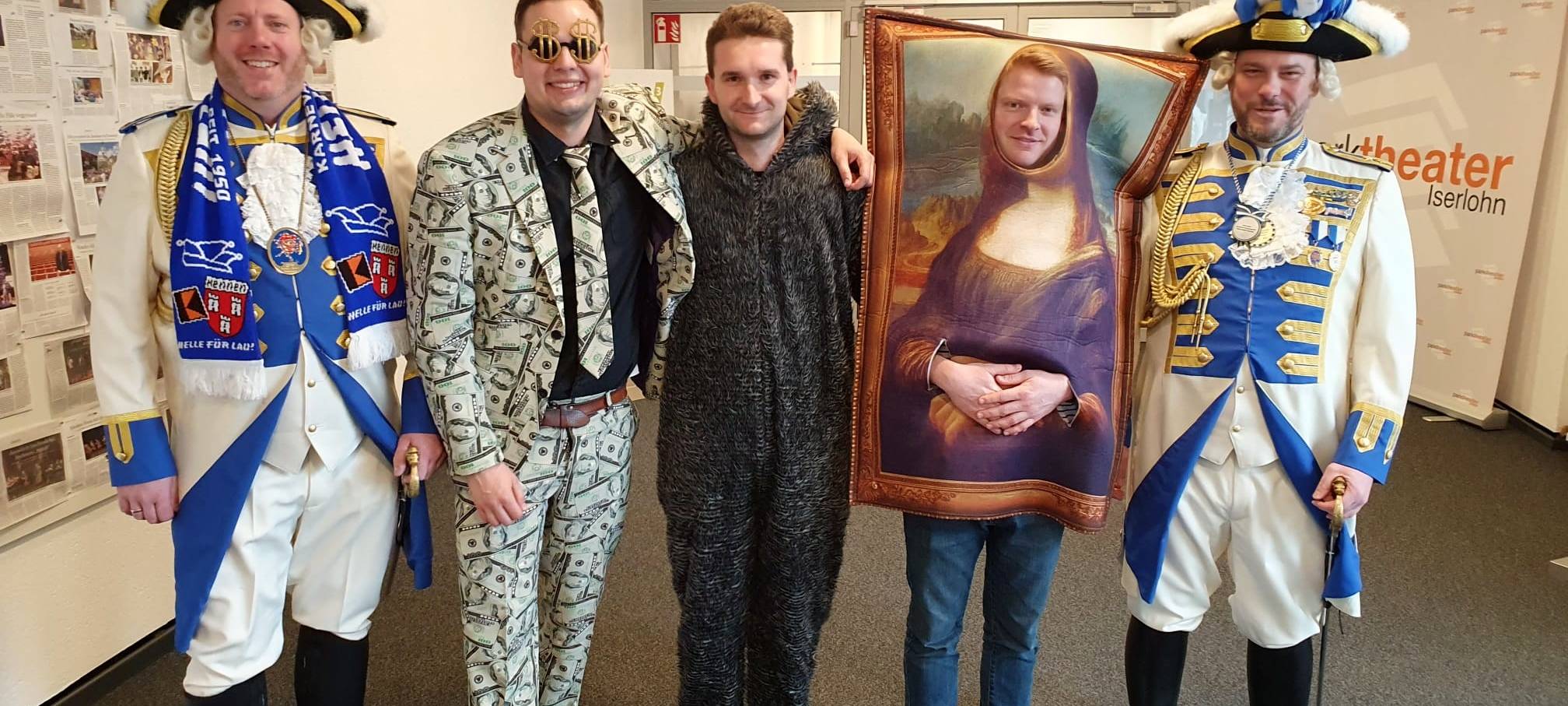 Rathaus-Sturm in Iserlohn