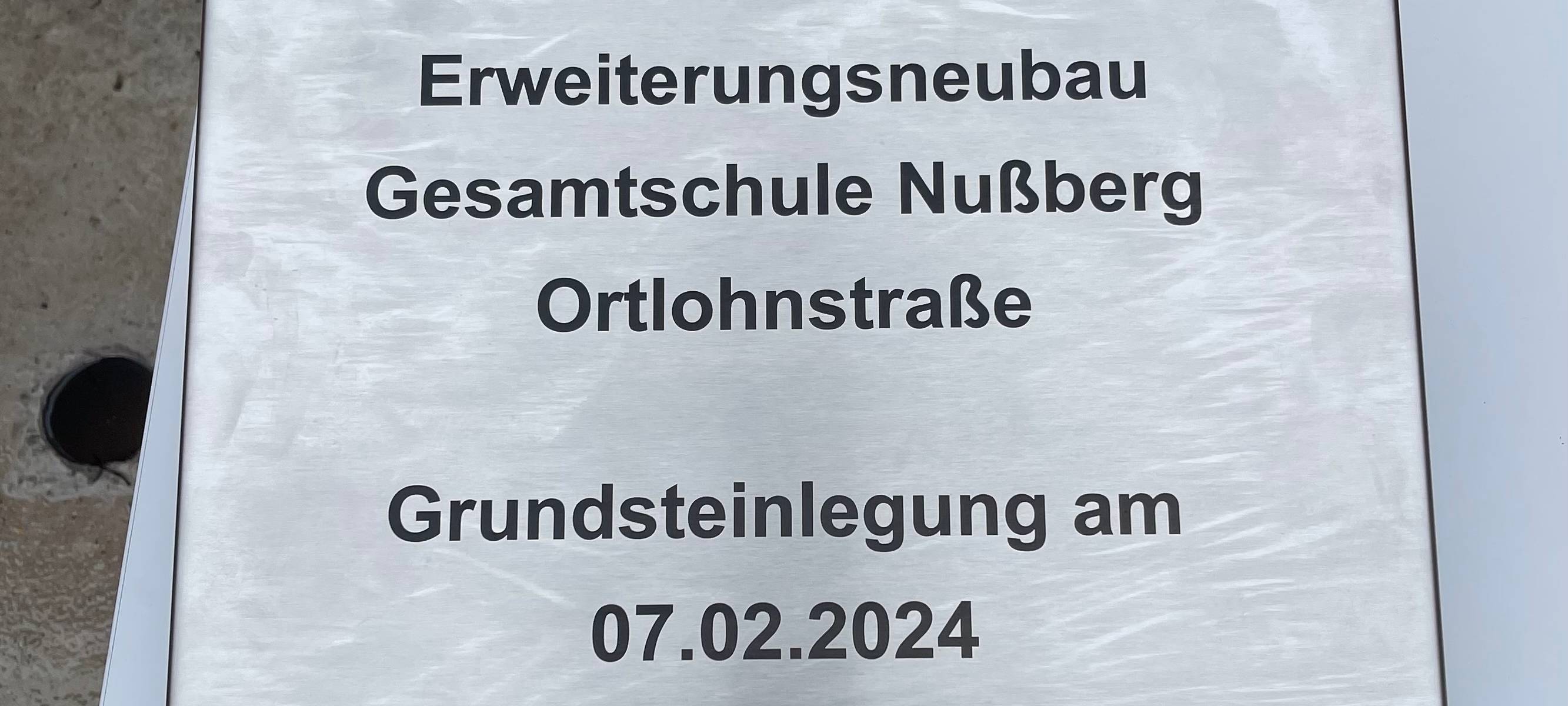 Grundsteinlegung: Gesamtschule in Iserlohn-Nußberg wird erweitert
