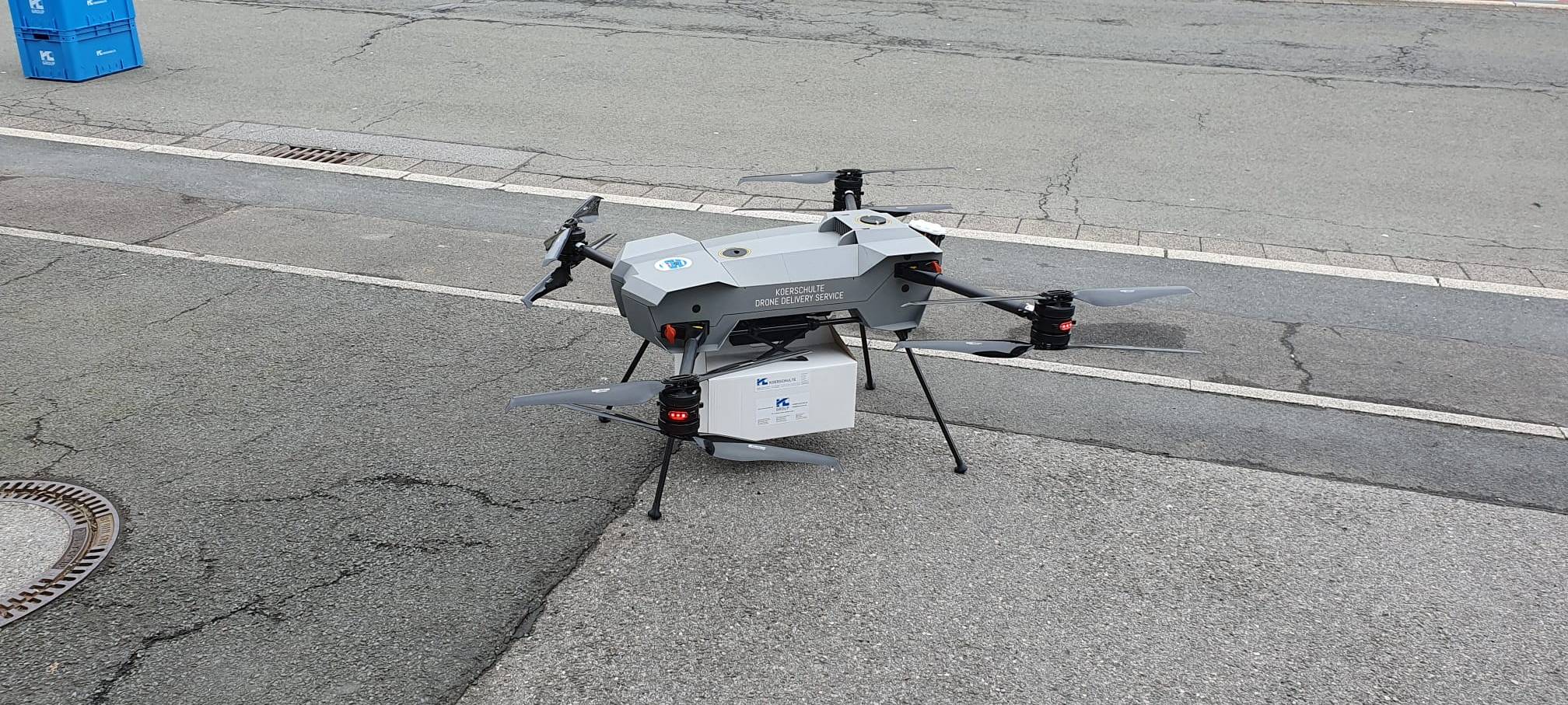 Bundesweit erste Drohnen-Airline in Lüdenscheid