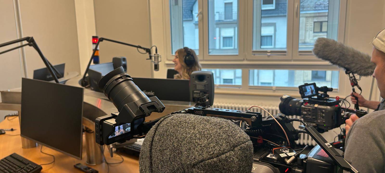 Comedian Oliver Pocher bei Radio MK