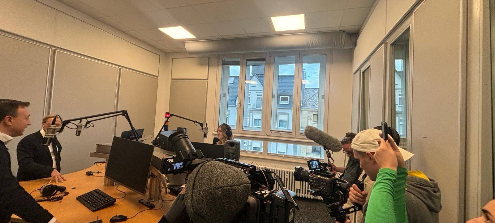 Comedian Oliver Pocher bei Radio MK