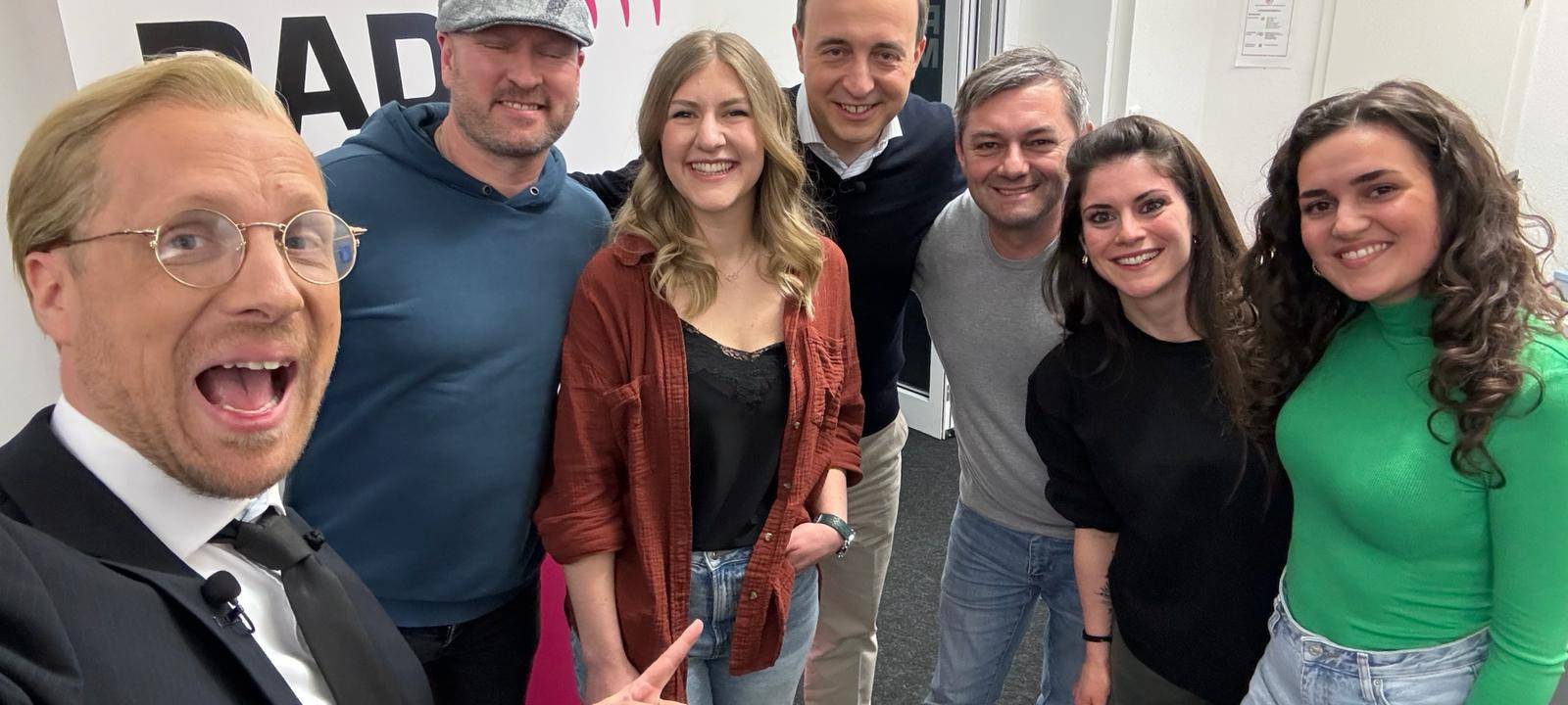 Comedian Oliver Pocher bei Radio MK