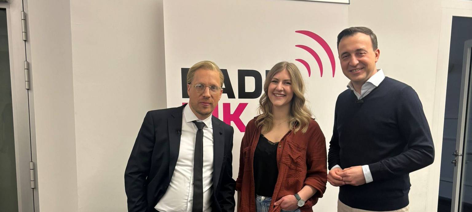 Comedian Oliver Pocher bei Radio MK