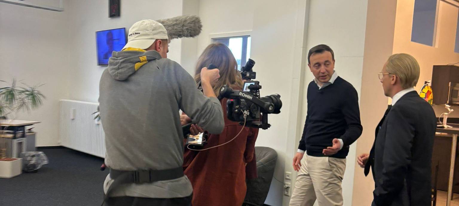 Comedian Oliver Pocher bei Radio MK