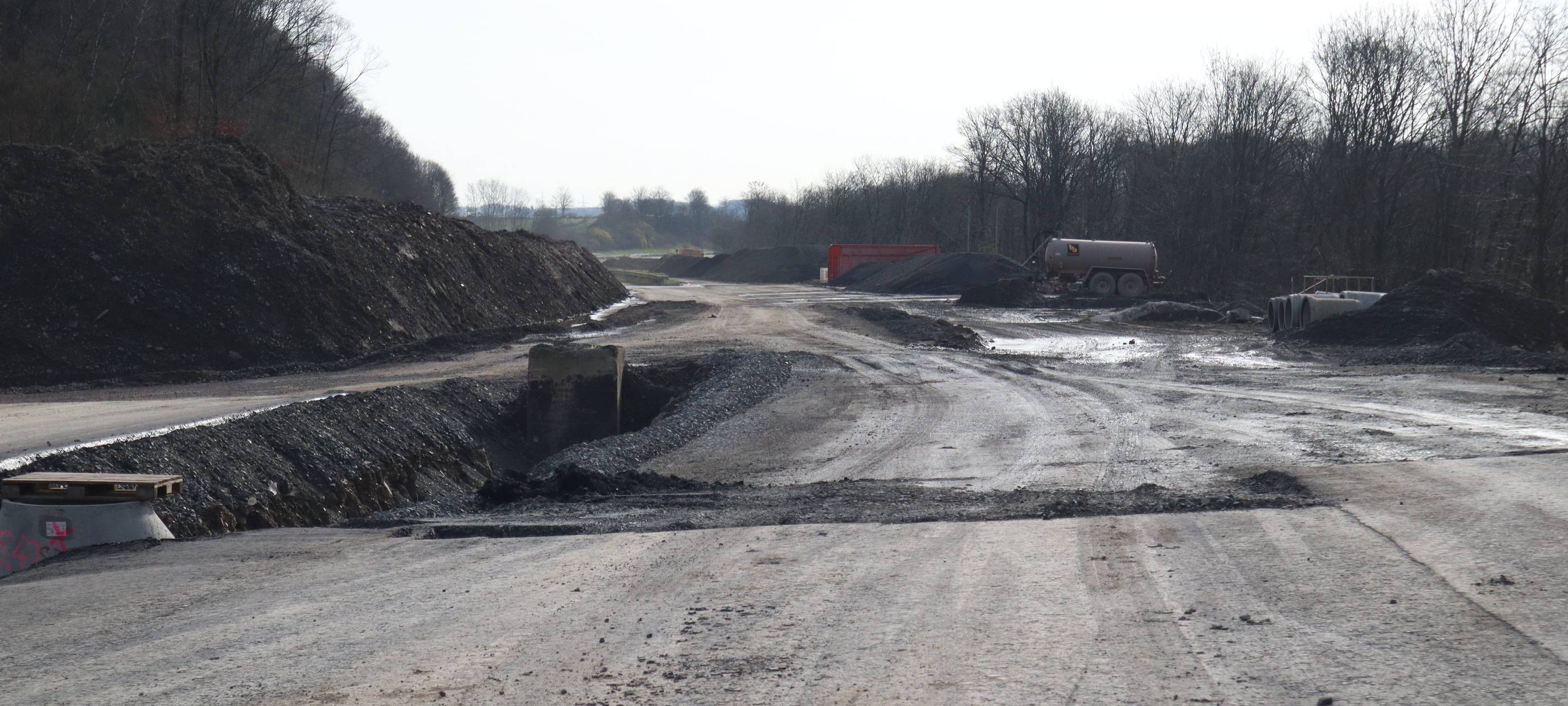 Zwischenstand auf A 45-Baustelle bei Lüdenscheid