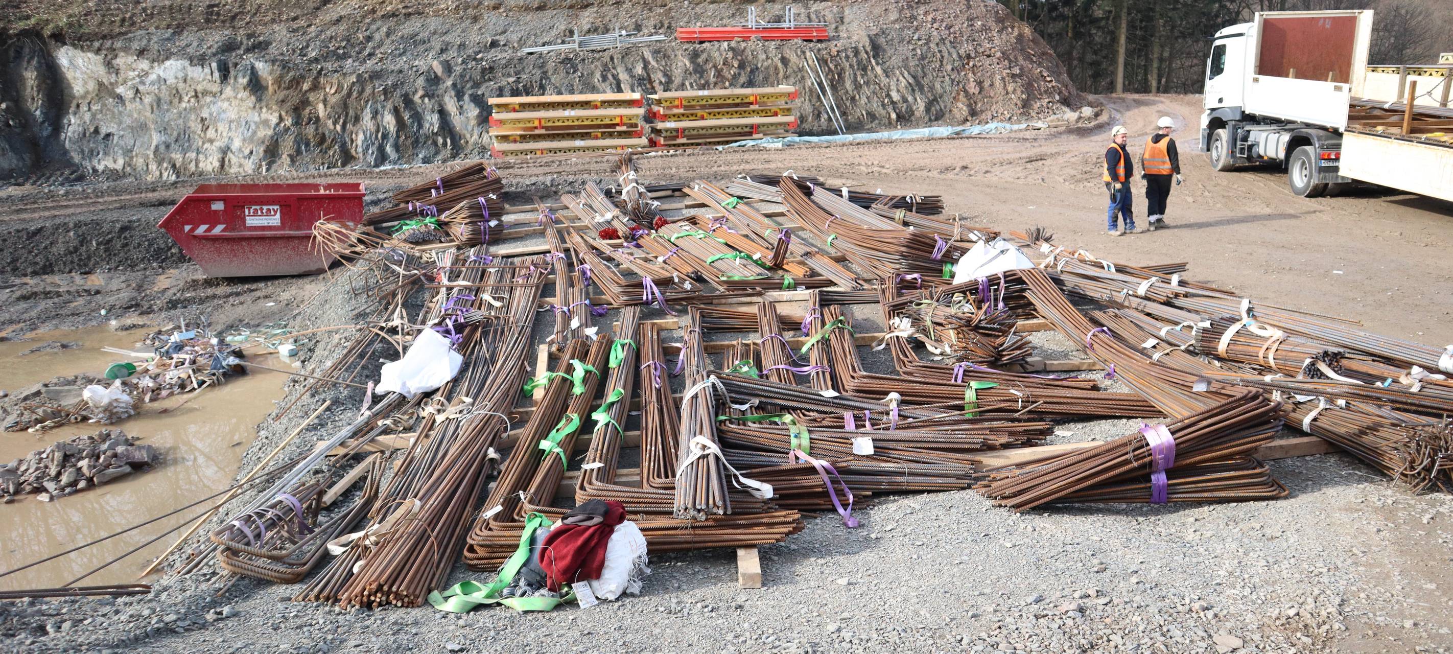 Zwischenstand auf A 45-Baustelle bei Lüdenscheid