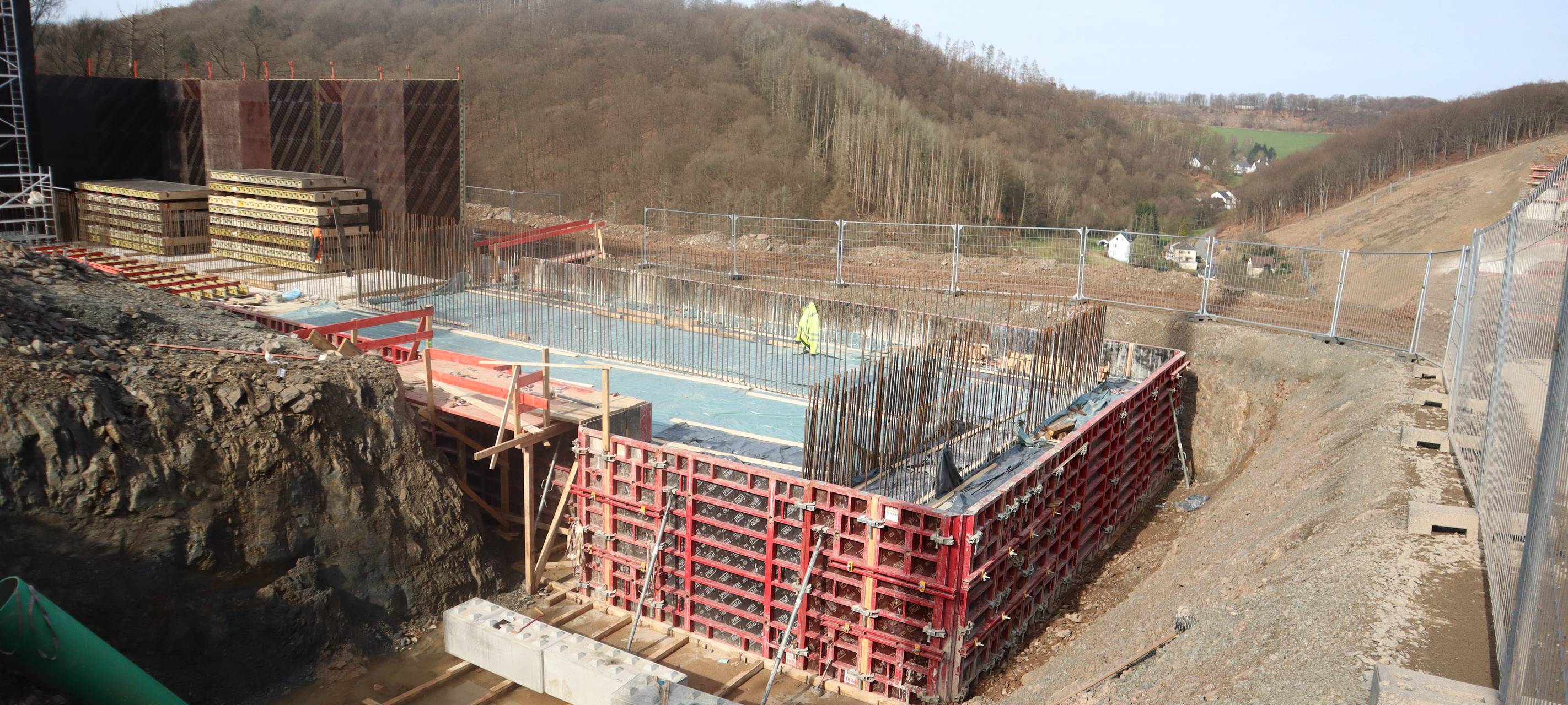 Zwischenstand auf A 45-Baustelle bei Lüdenscheid