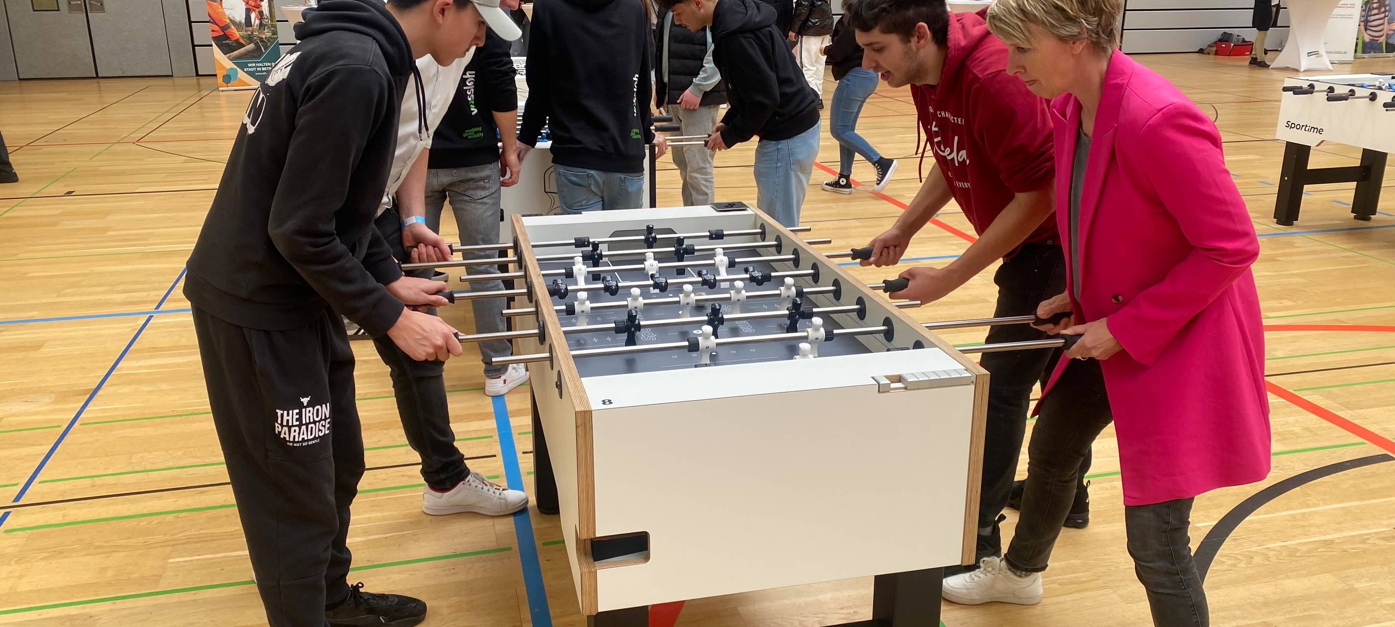 Iserlohn: Am Kickertisch zum Traumberuf