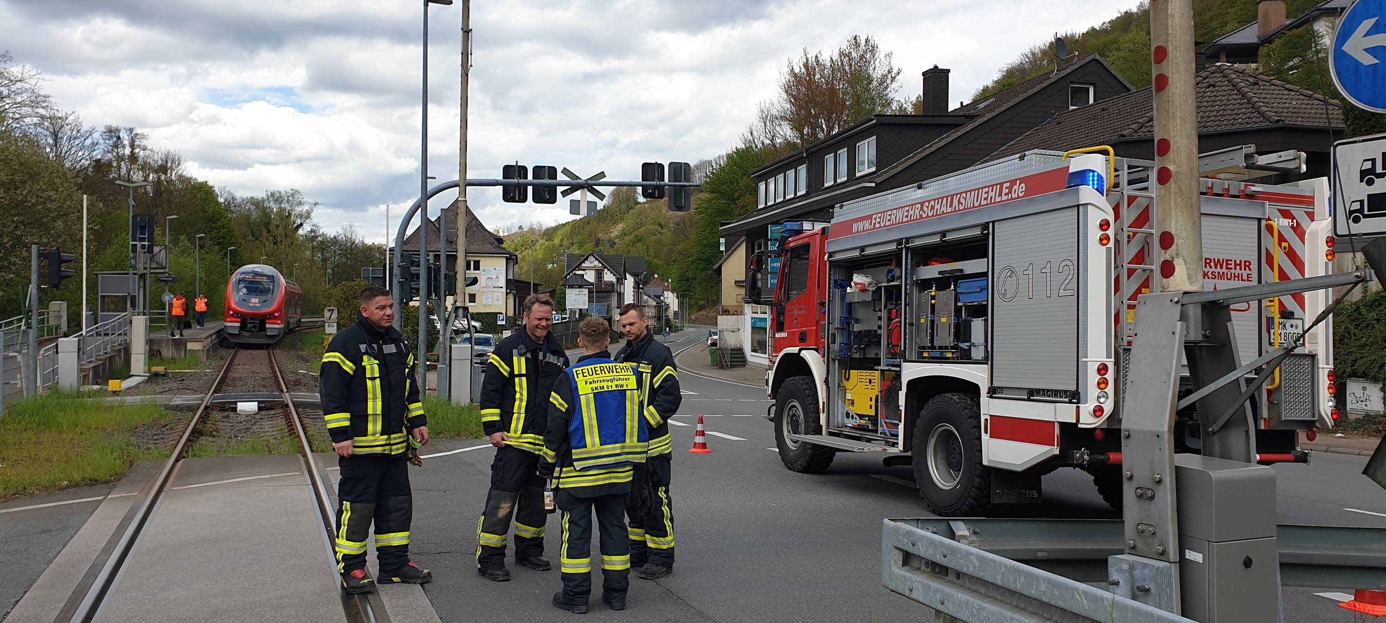 Person in Schalksmühle von Zug erfasst