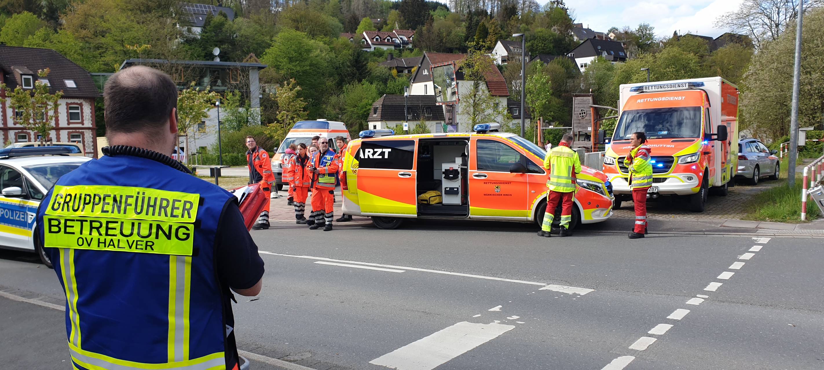 Person in Schalksmühle von Zug erfasst