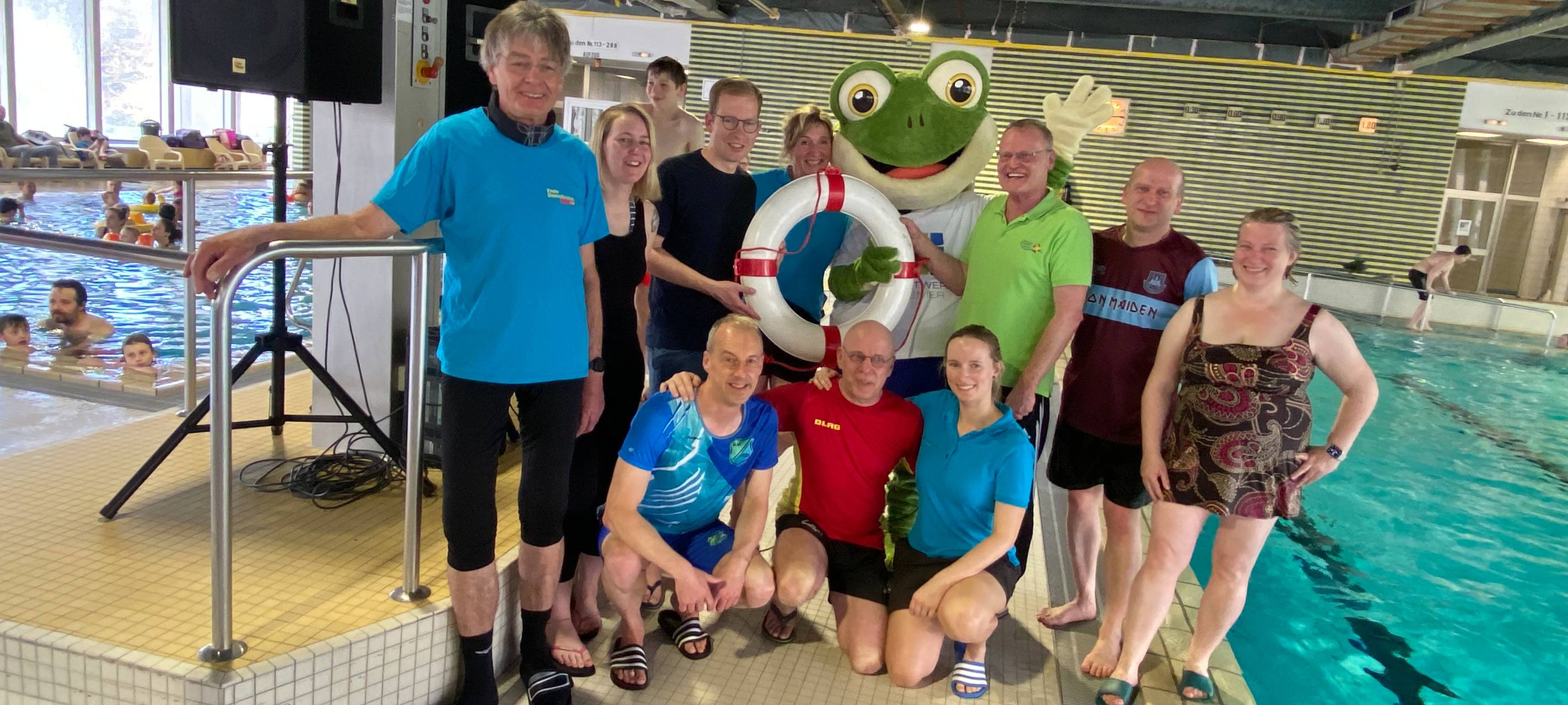 Abschwimm-Party im Hademarebad Hemer