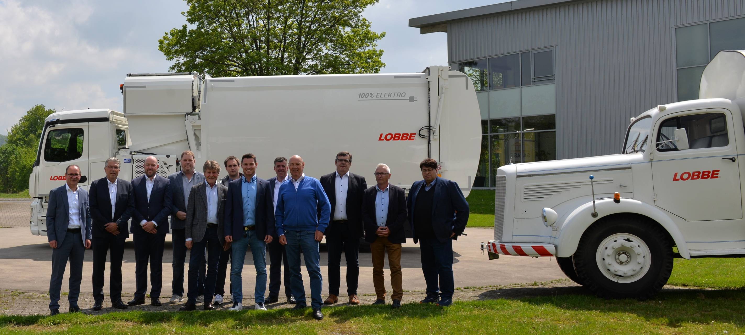 Erster E-Müllwagen im Märkischen Kreis