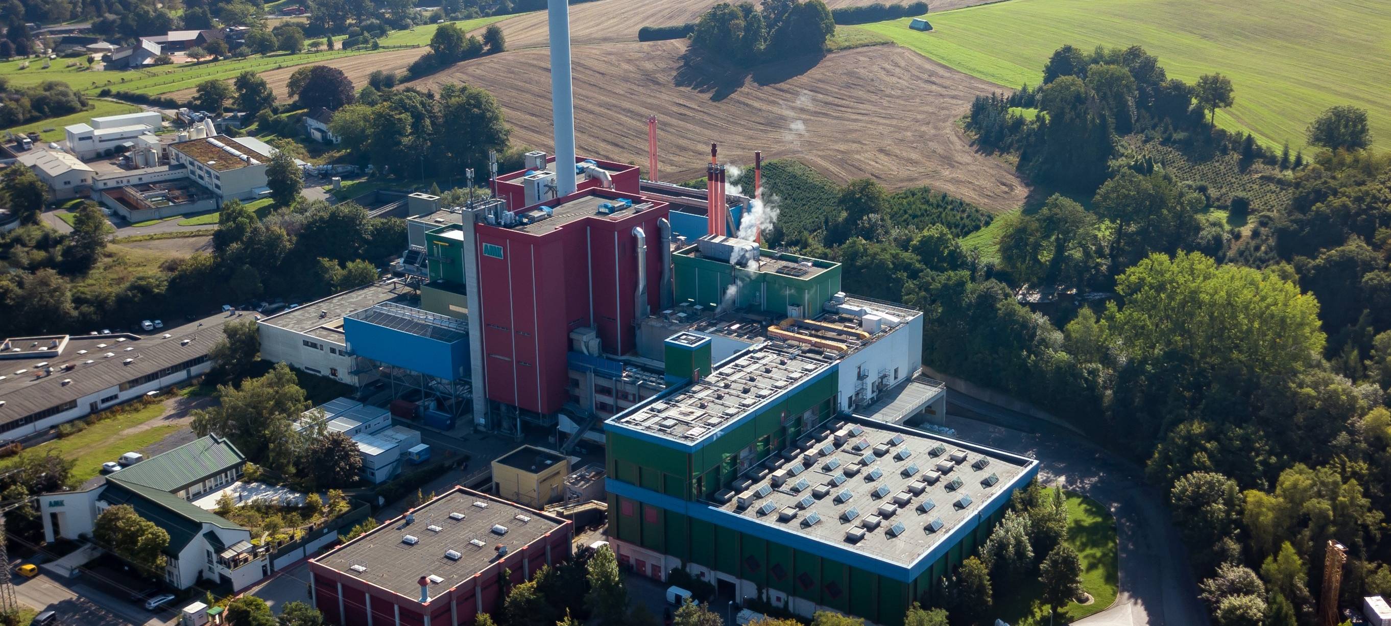 Hier werden Rest- und Sperrmüll aus dem Märkischen Kreis verbrannt: Das Müllheizkraftwerk in Iserlohn.