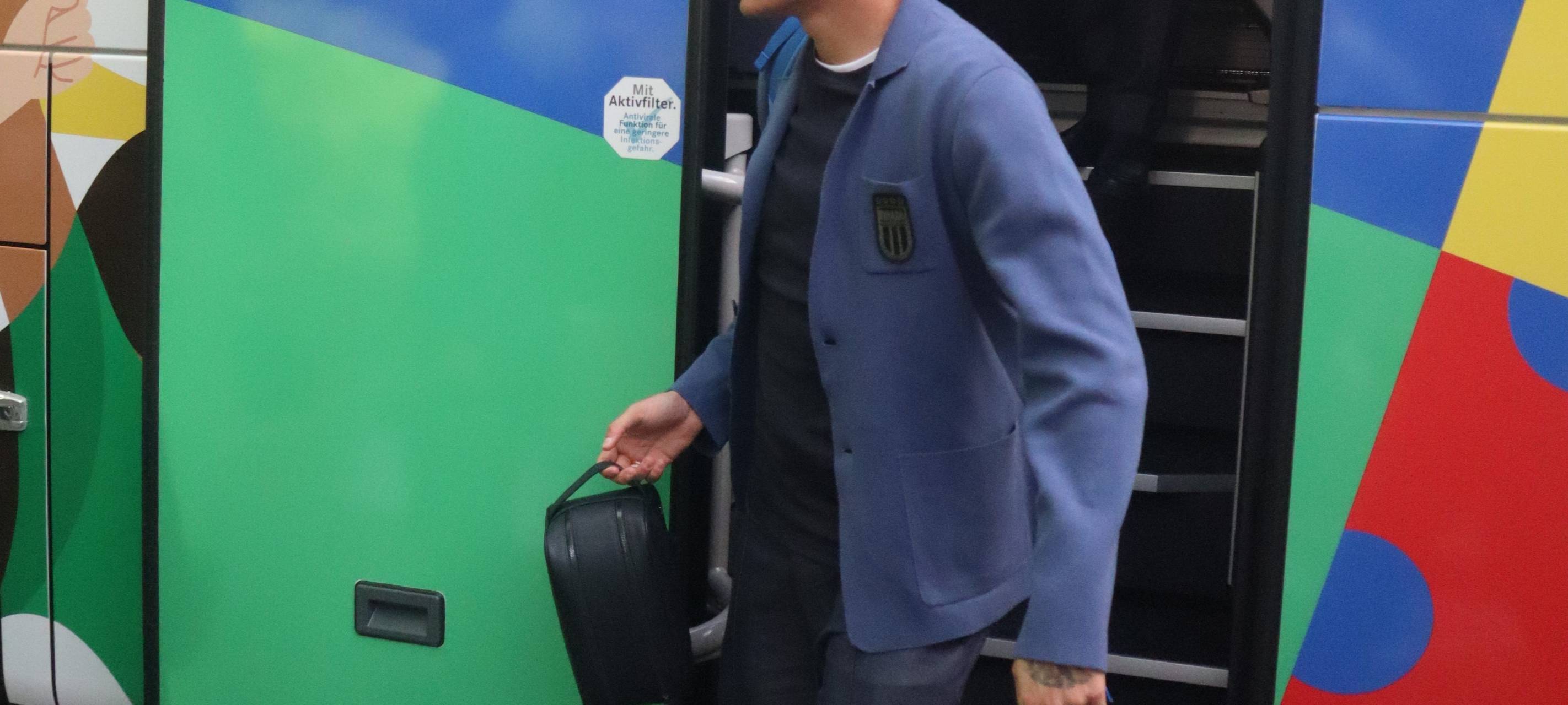 Italienische Fußball-Nationalmannschaft in Iserlohn angekommen