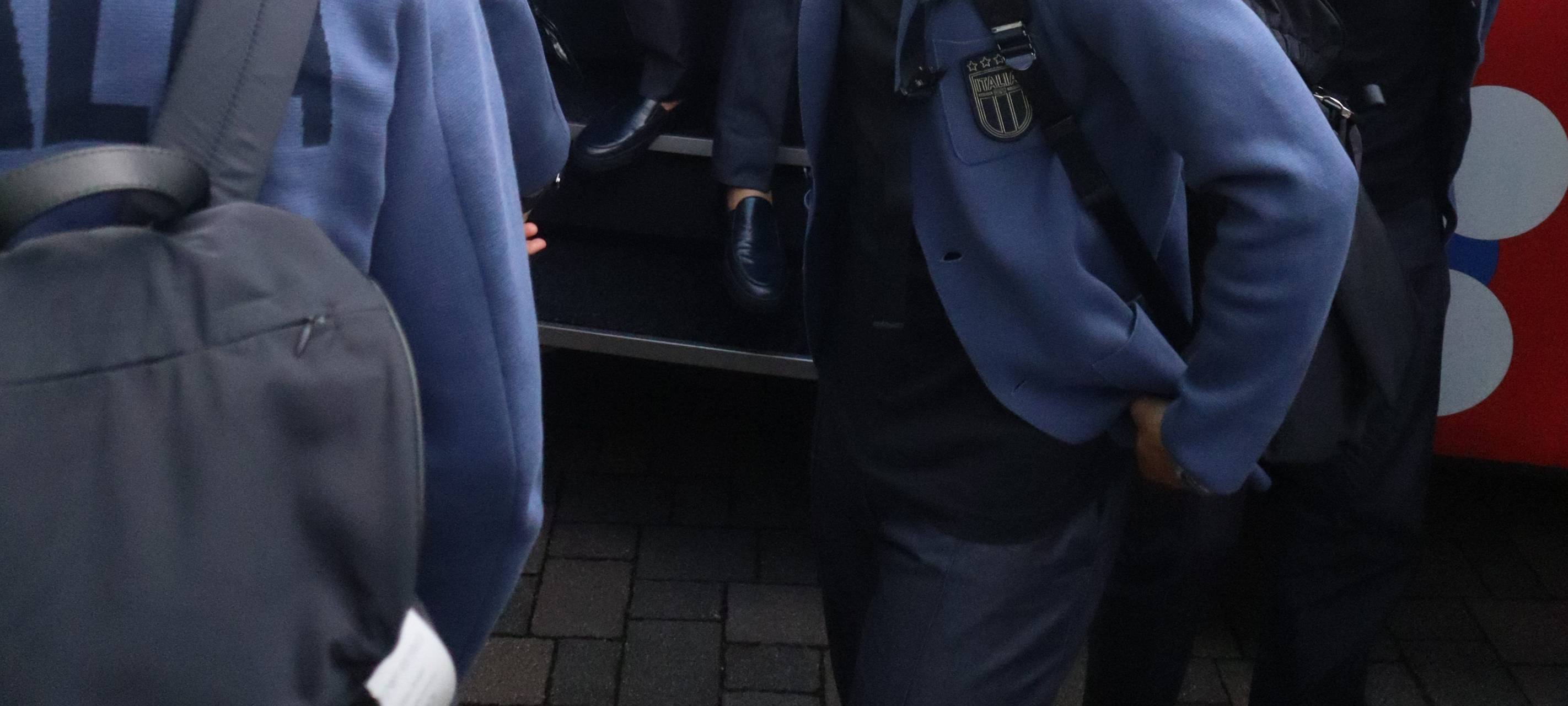 Italienische Fußball-Nationalmannschaft in Iserlohn angekommen