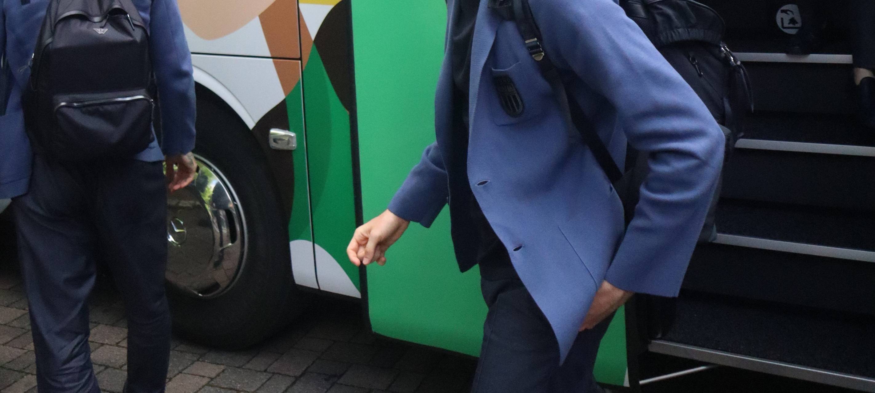 Italienische Fußball-Nationalmannschaft in Iserlohn angekommen