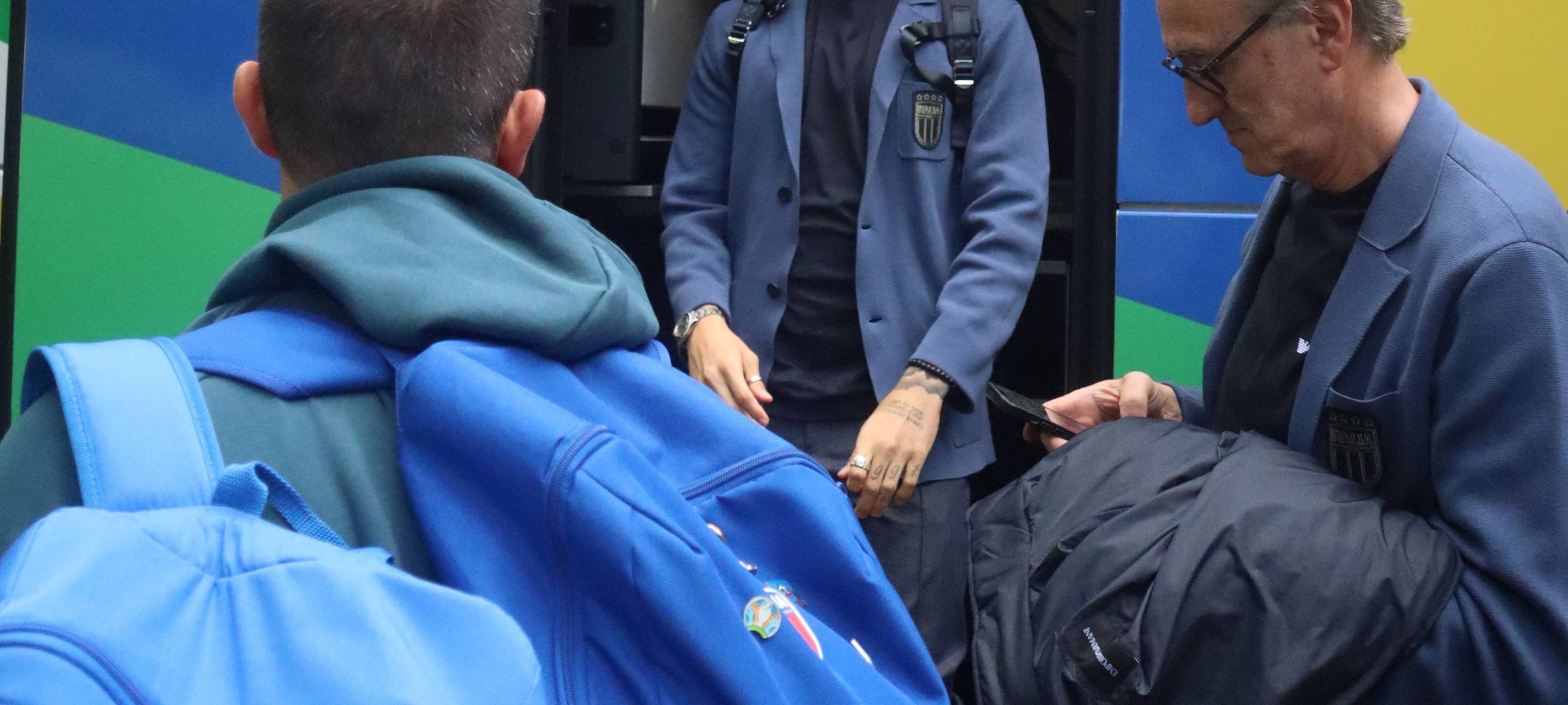 Italienische Fußball-Nationalmannschaft in Iserlohn angekommen