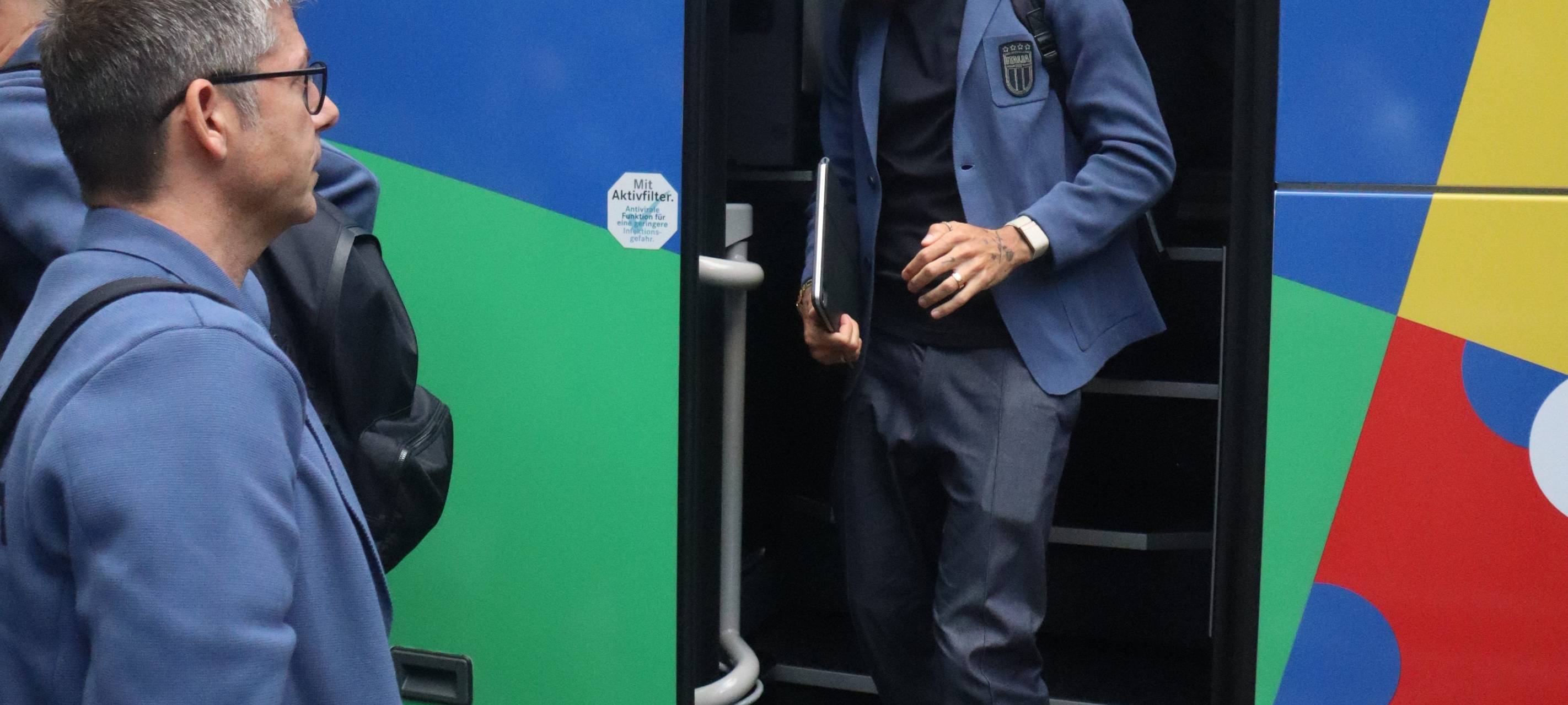 Italienische Fußball-Nationalmannschaft in Iserlohn angekommen