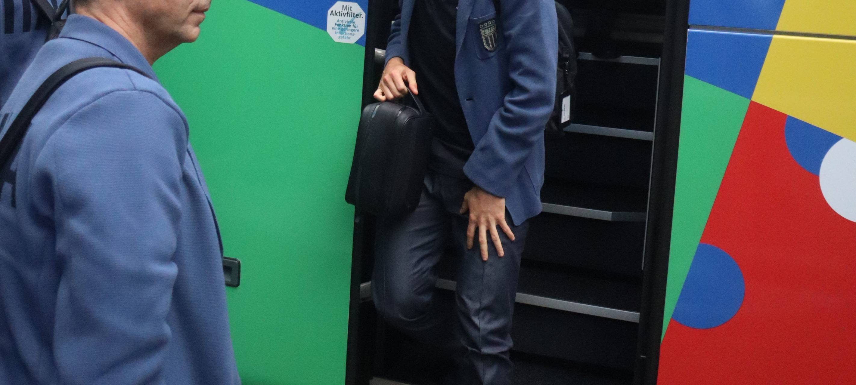 Italienische Fußball-Nationalmannschaft in Iserlohn angekommen