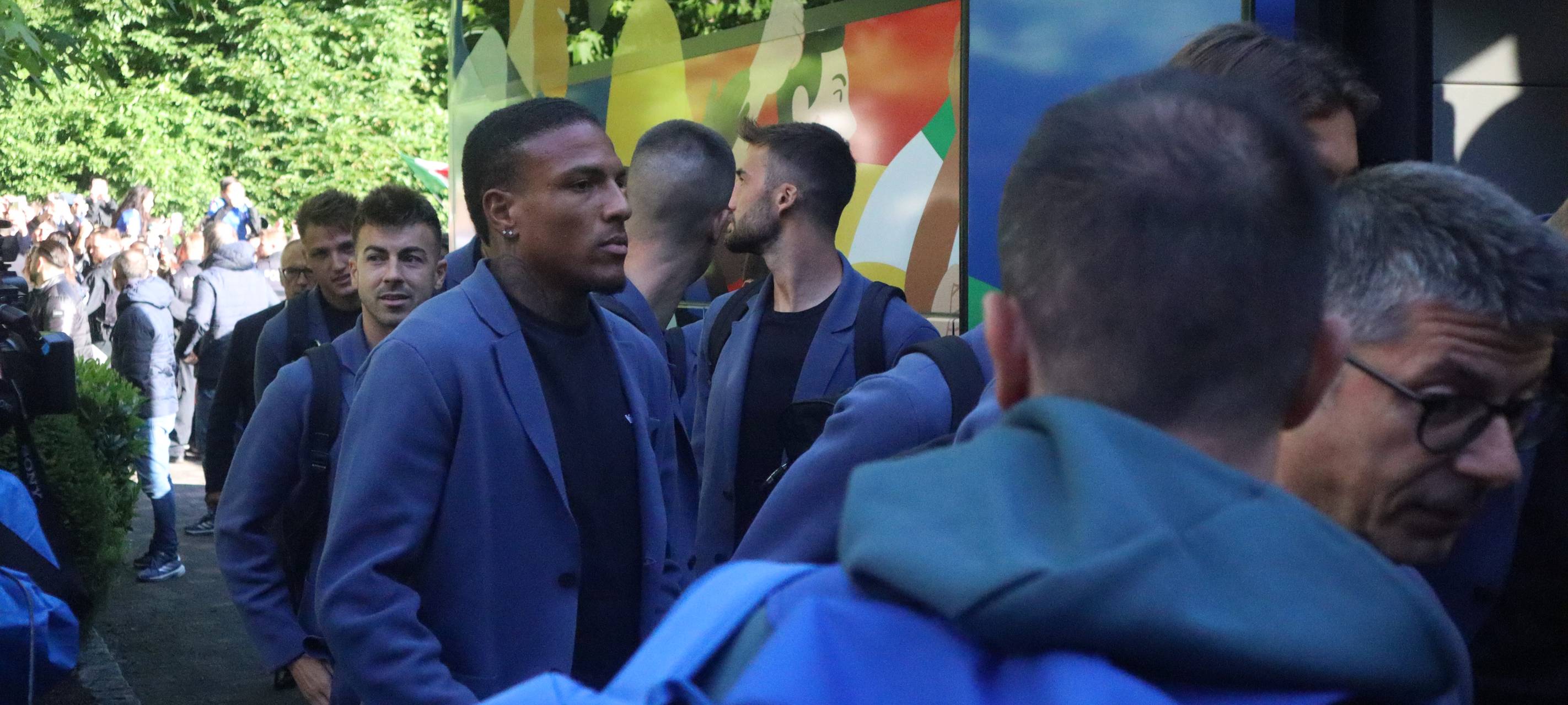 Italienische Fußball-Nationalmannschaft in Iserlohn angekommen