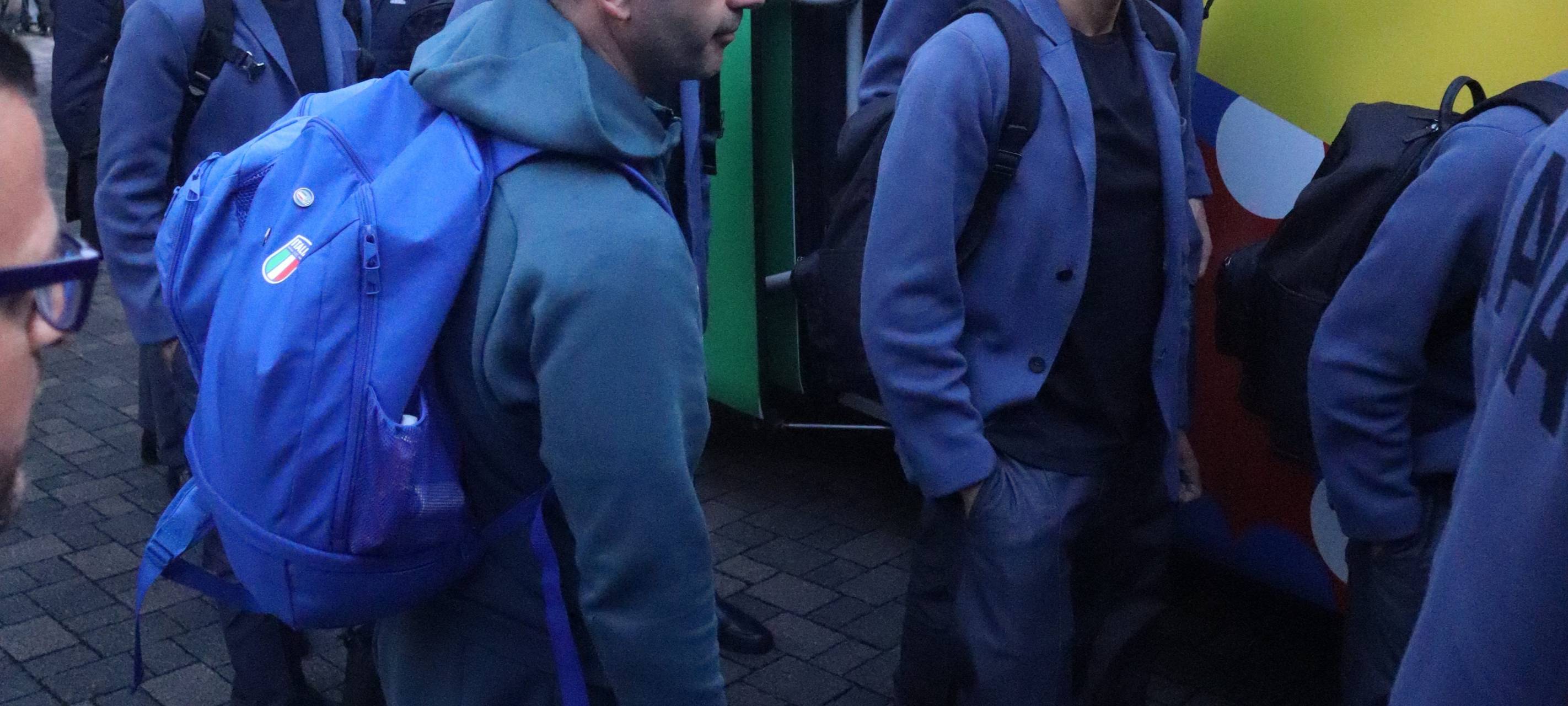 Italienische Fußball-Nationalmannschaft in Iserlohn angekommen