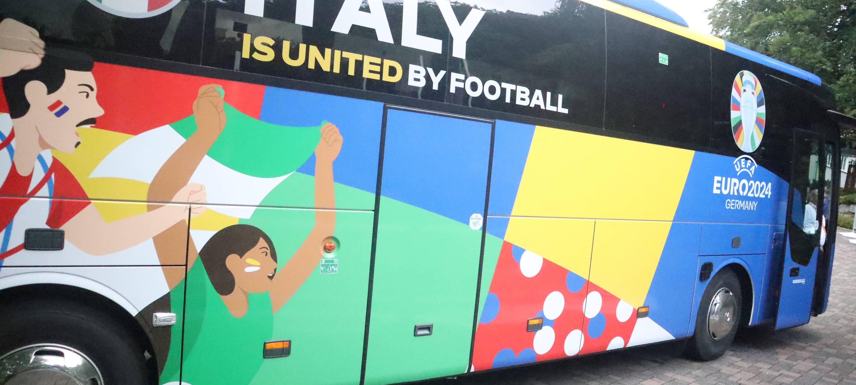 Italienische Fußball-Nationalmannschaft in Iserlohn angekommen