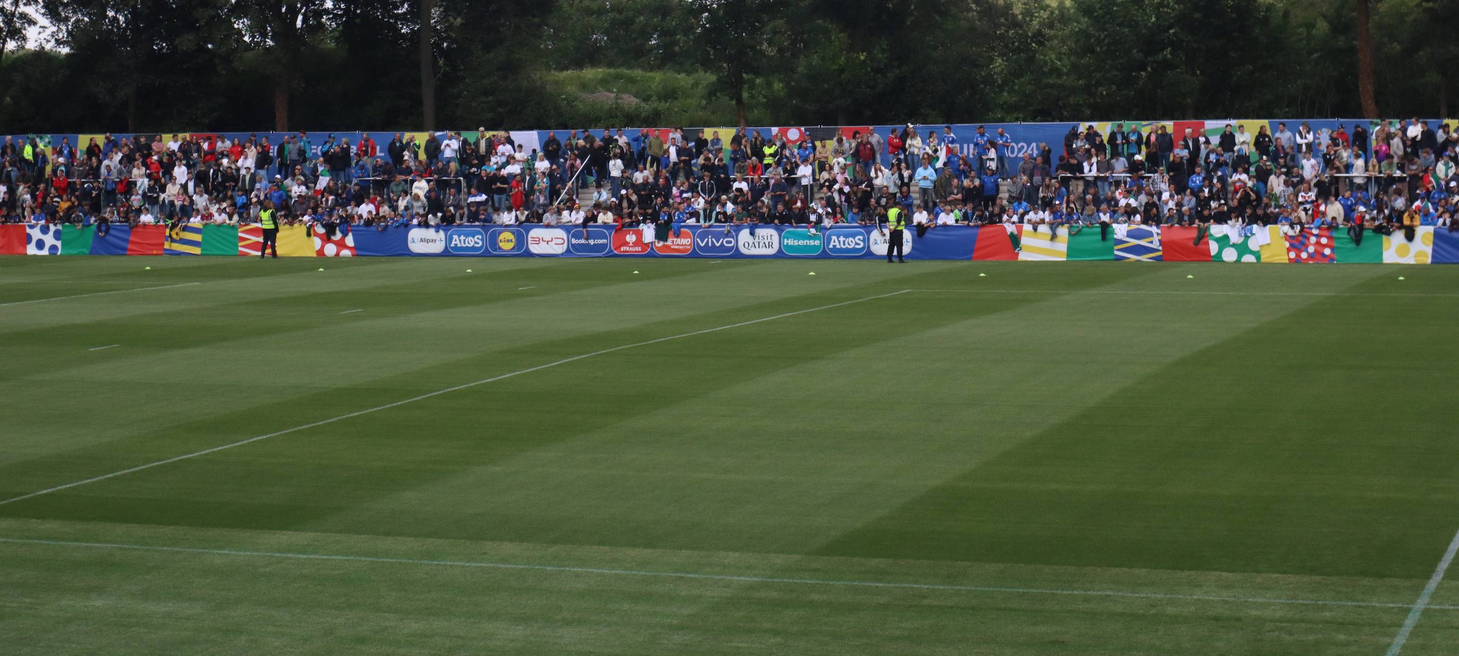 So war das öffentliche Training der Italiener in Iserlohn
