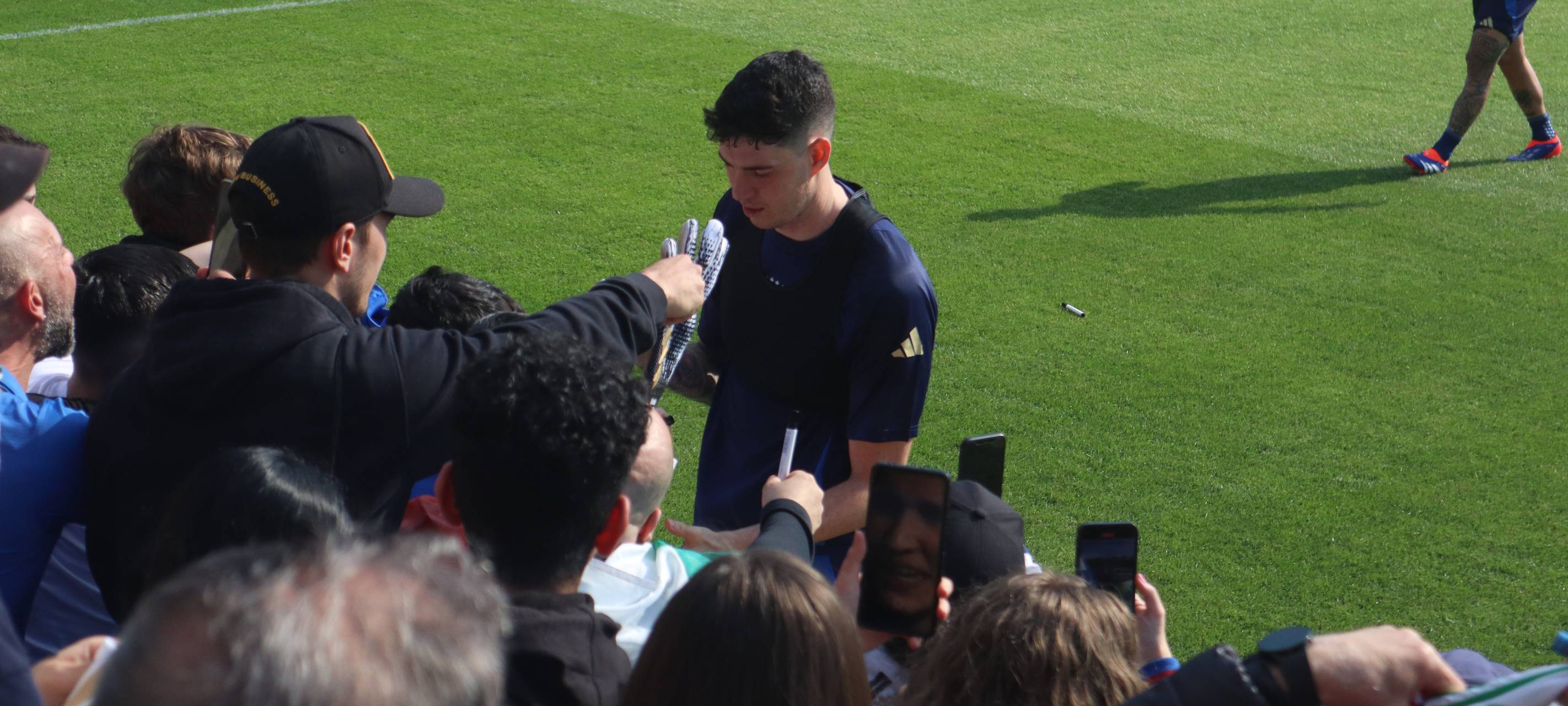So war das öffentliche Training der Italiener in Iserlohn
