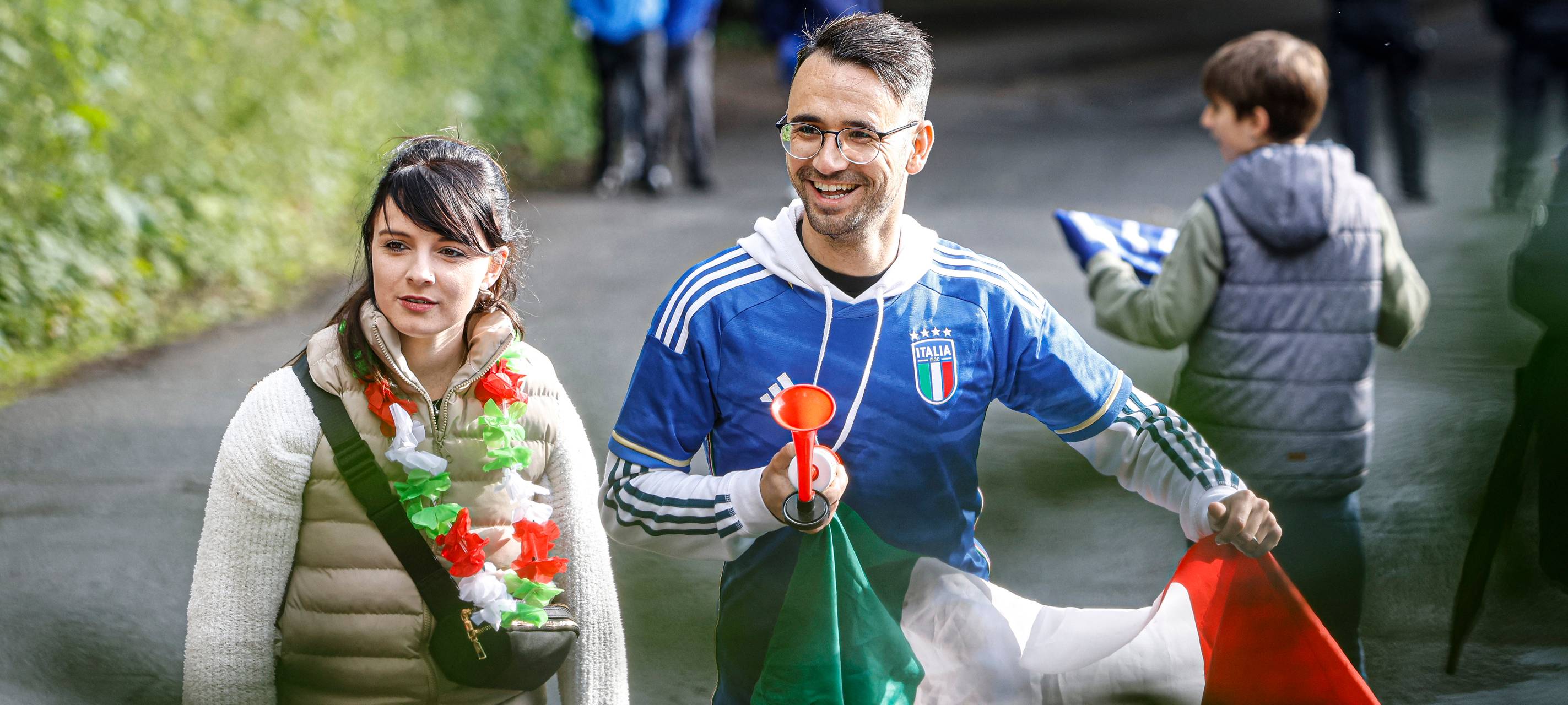 Italienische Fußball-Nationalmannschaft in Iserlohn angekommen