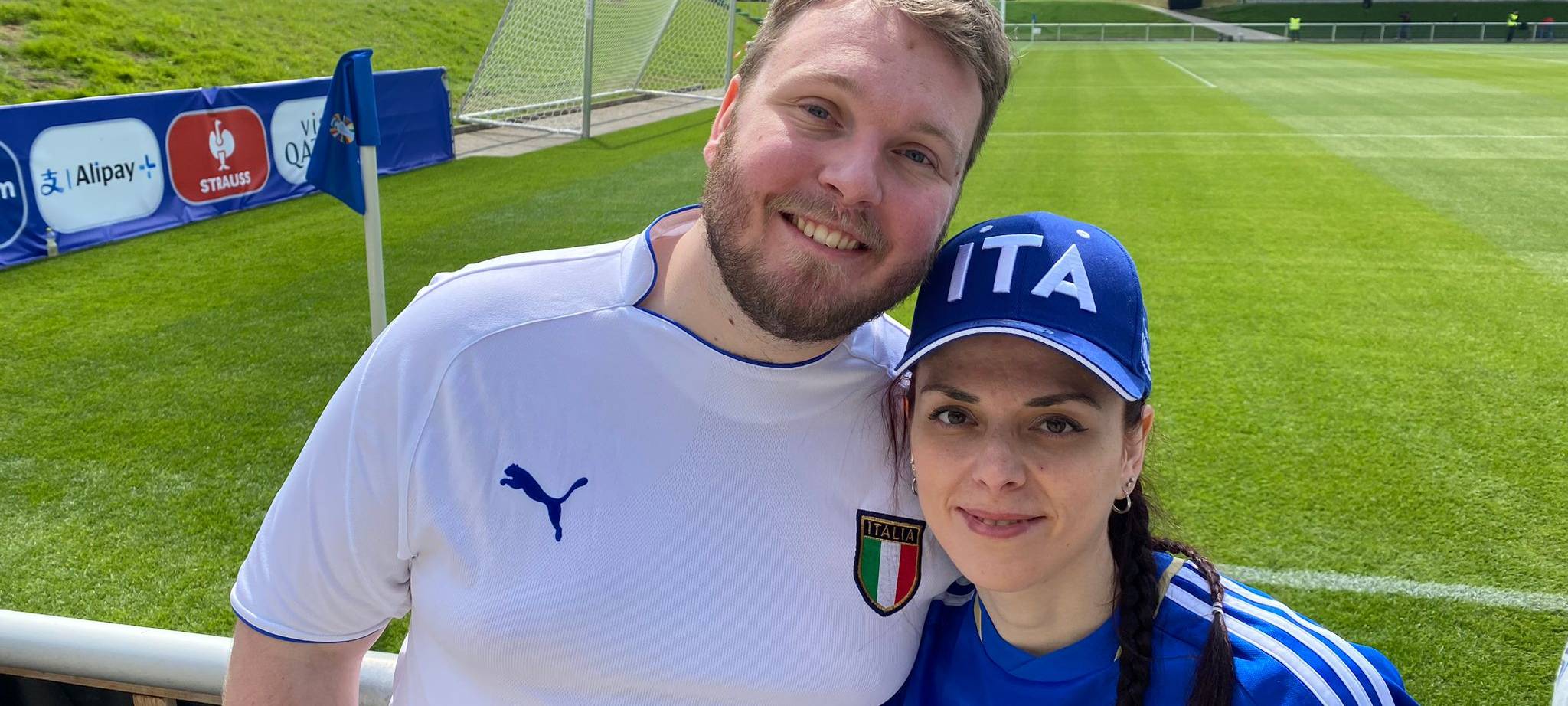 So war das öffentliche Training der Italiener in Iserlohn