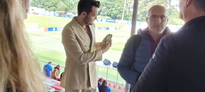 So war das öffentliche Training der Italiener in Iserlohn