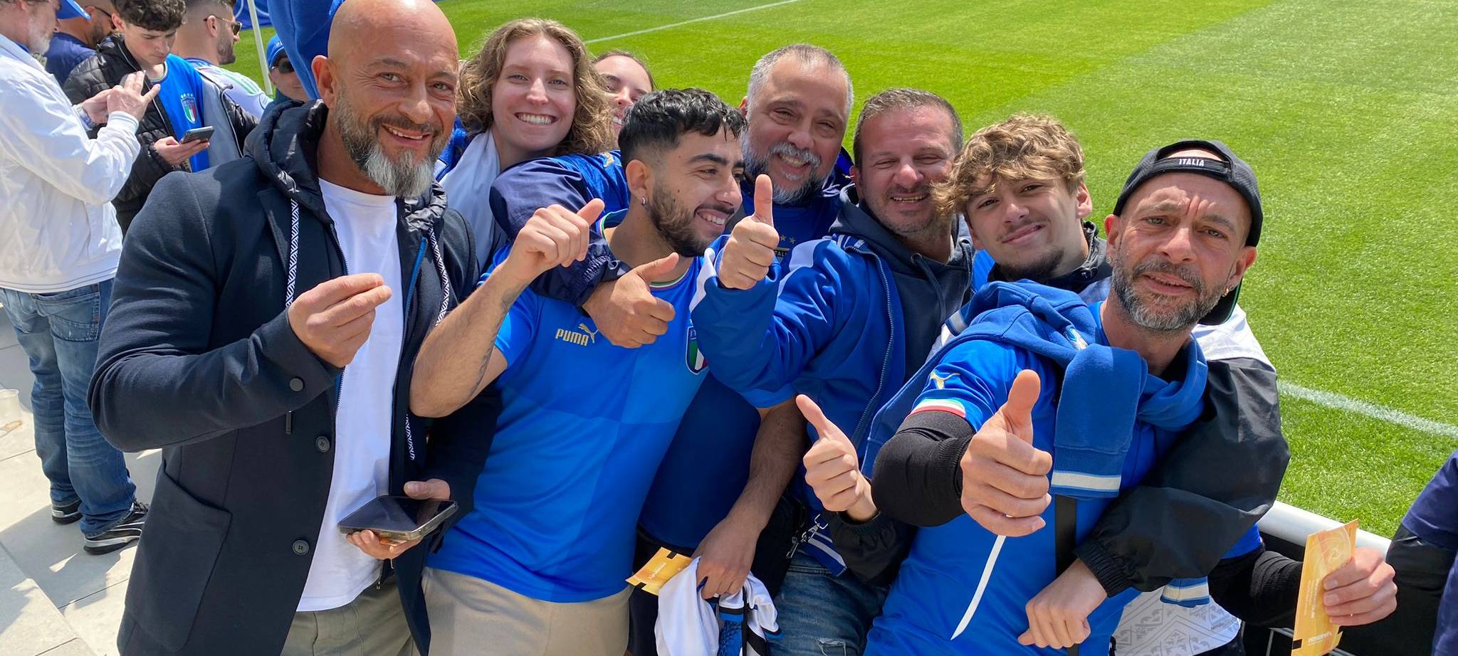 So war das öffentliche Training der Italiener in Iserlohn