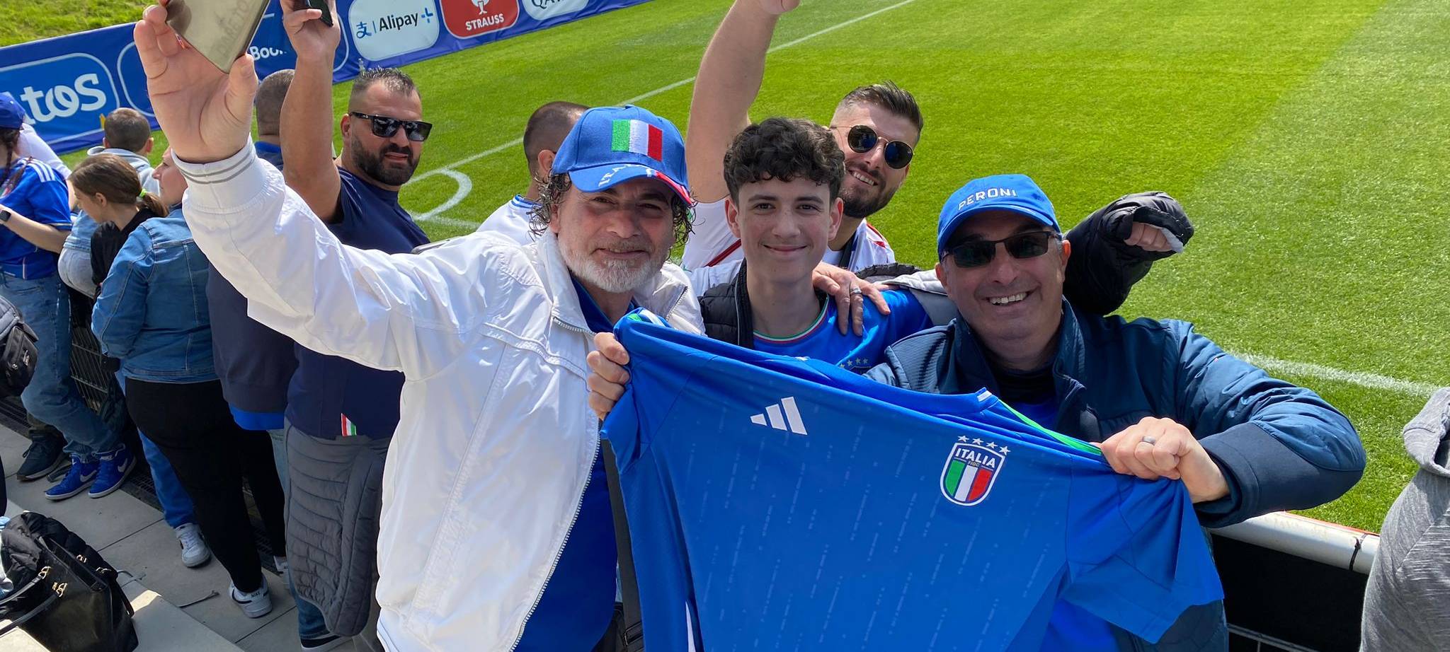 So war das öffentliche Training der Italiener in Iserlohn