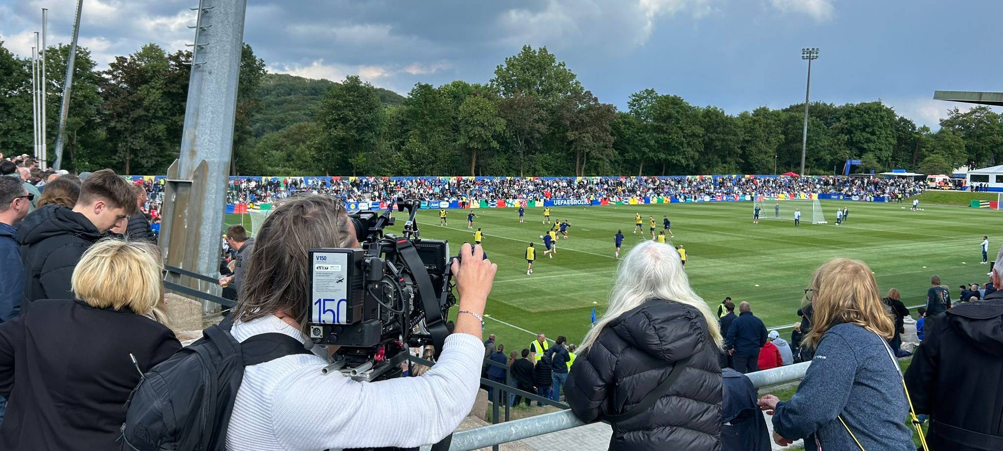 So war das öffentliche Training der Italiener in Iserlohn