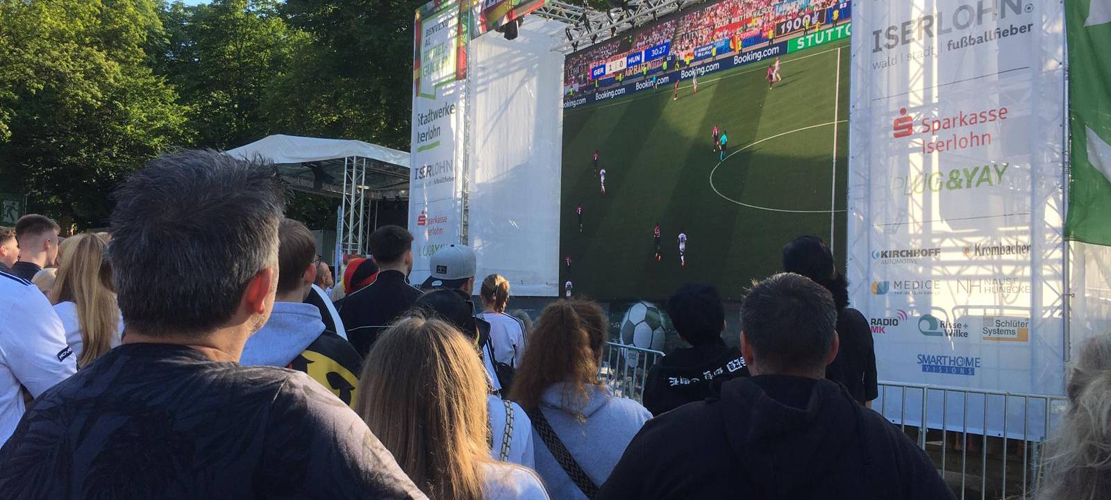 Tausende Fans feiern deutschen EM-Sieg im Märkischen Kreis
