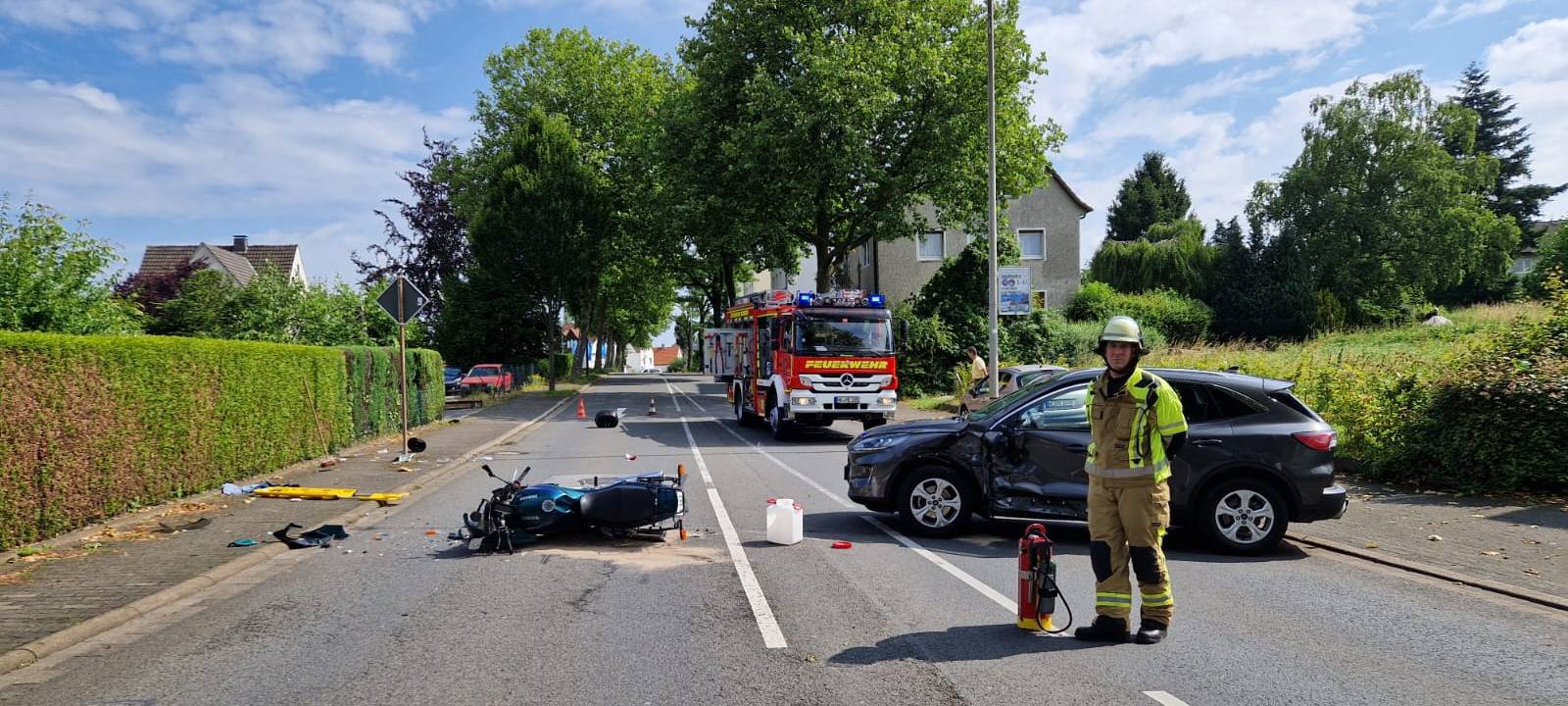 Tödlicher Motorradunfall in Menden