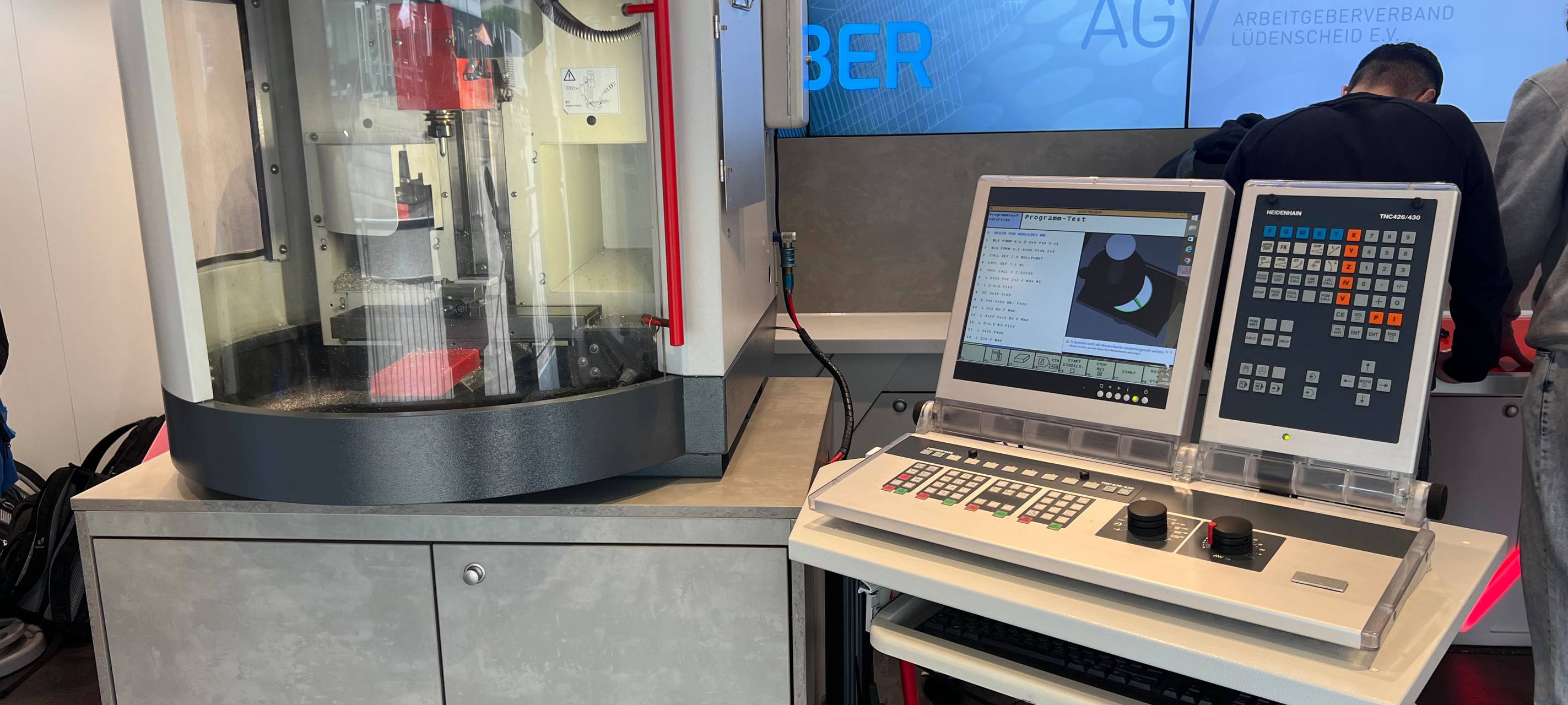 Info-Truck auf dem Lüdenscheider Sternplatz