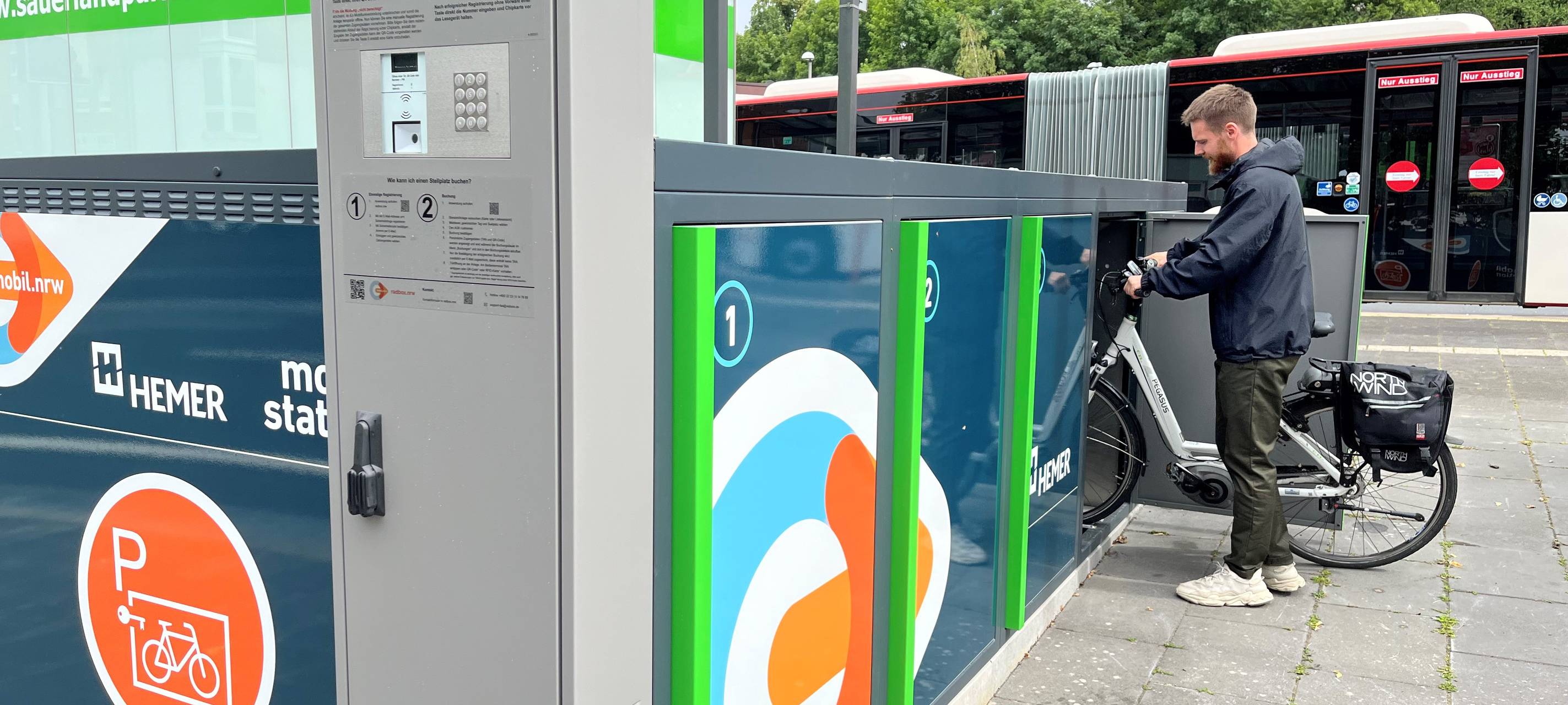 Digitale Fahrradboxen in Hemer