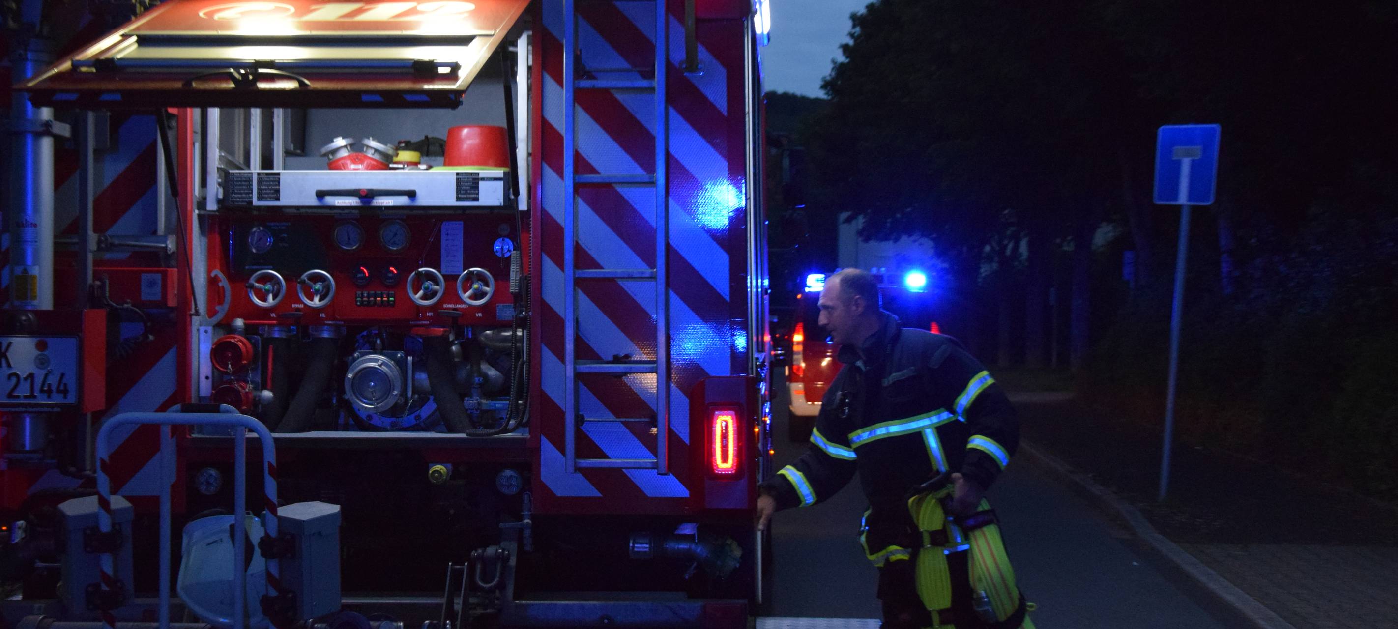 Feuer in Iserlohner Mehrfamilienhaus