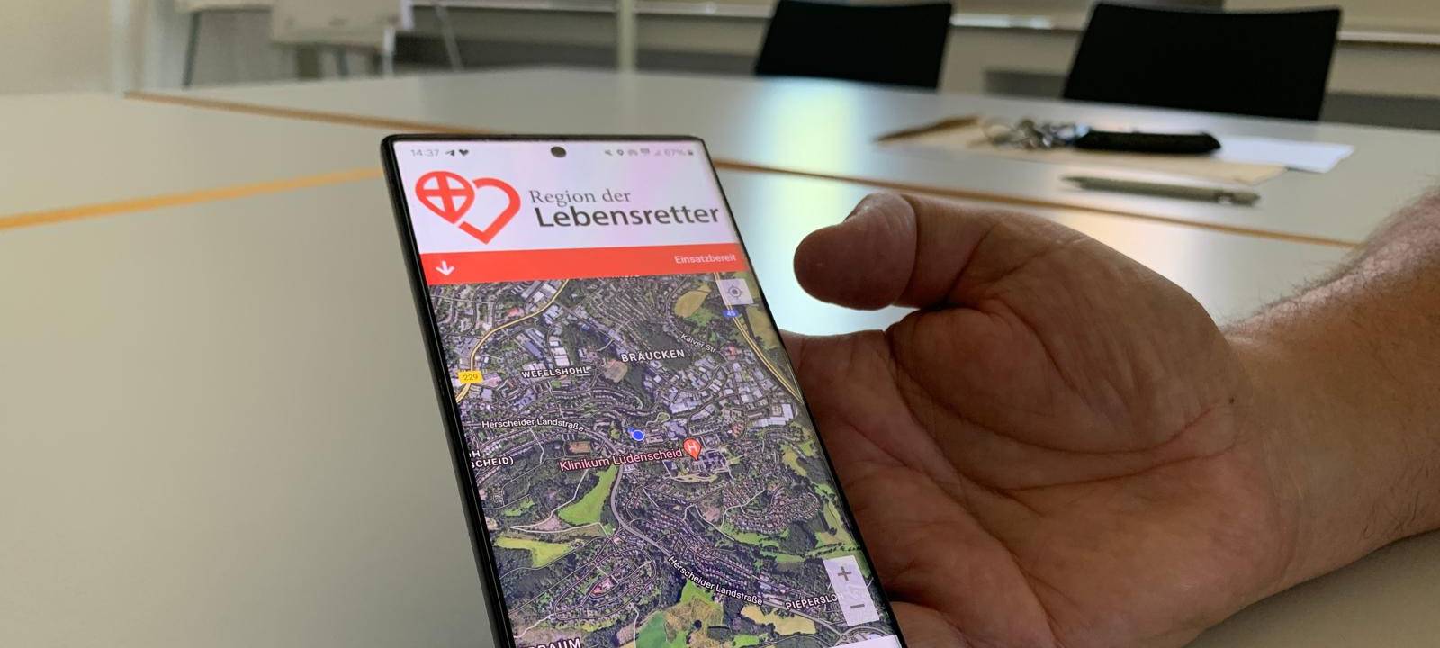 App: „Region der Lebensretter 3.0“