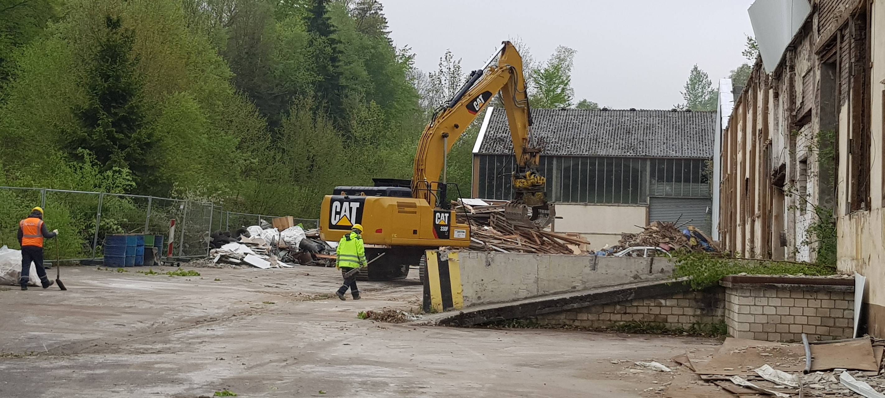 Ein Stück Industriekultur verschwindet