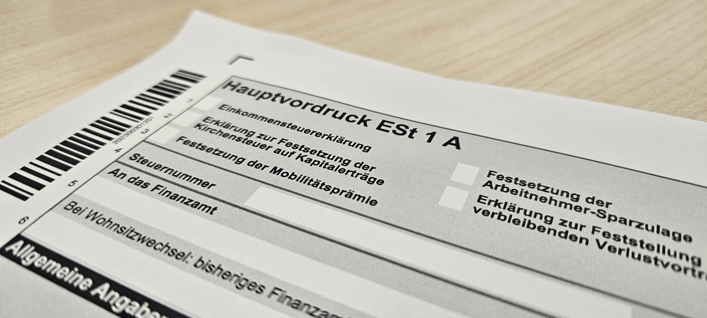 Einkommenssteuererklärung wird im Märkischen Kreis fällig