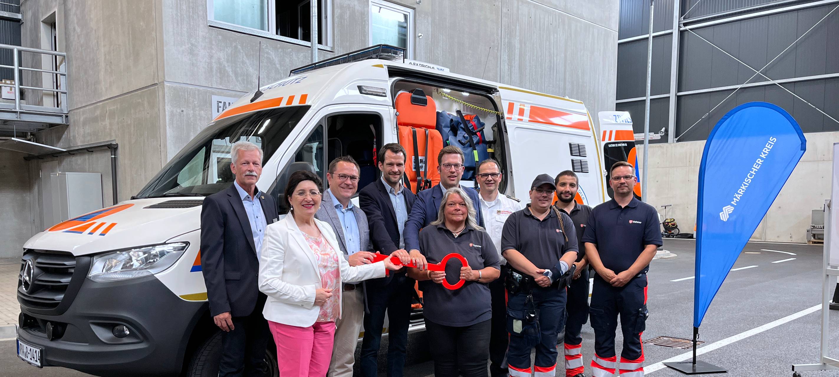 Neuer KTW für Malteser Lüdenscheid