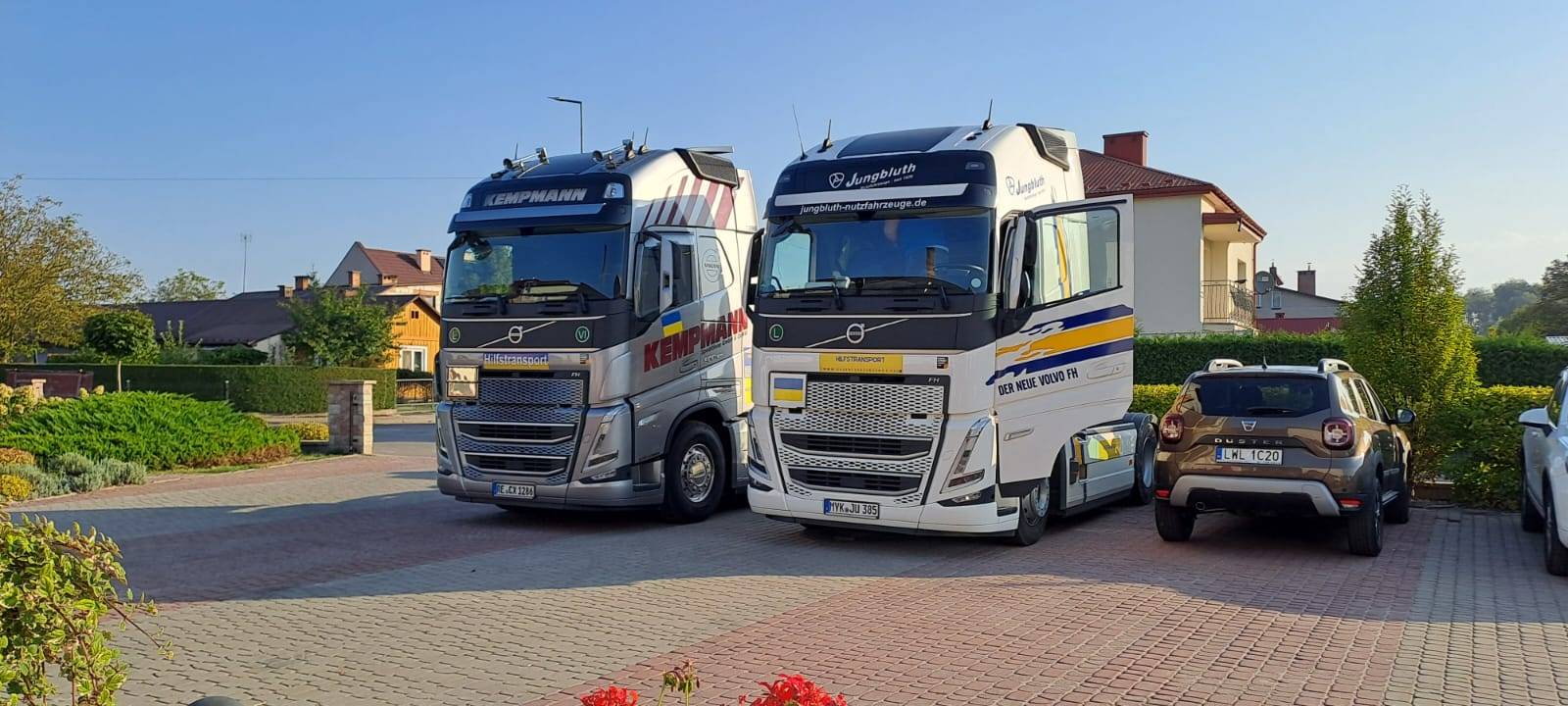Ukraine-Hilfstransport zurück im Märkischen Kreis
