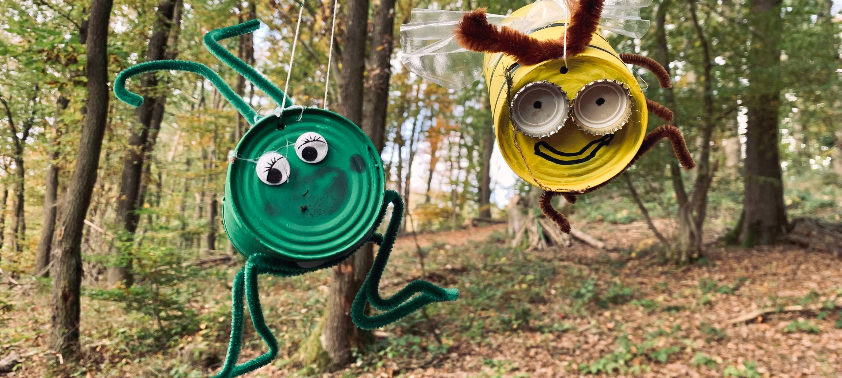 Kinder lernen Deutsch im Letmather Wald