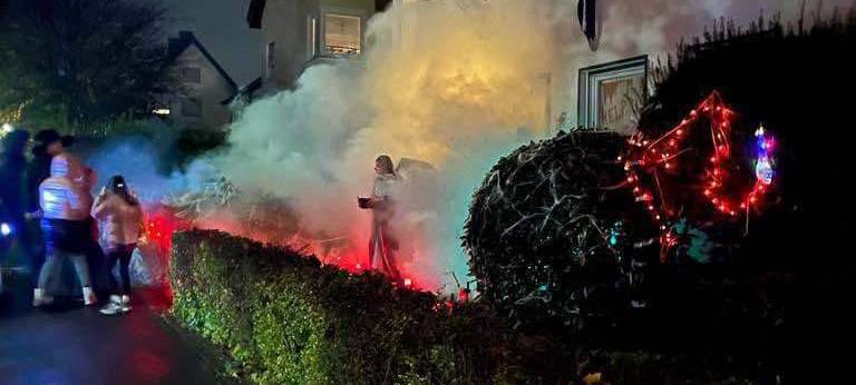 Halloween Haus in Iserlohn-Letmathe