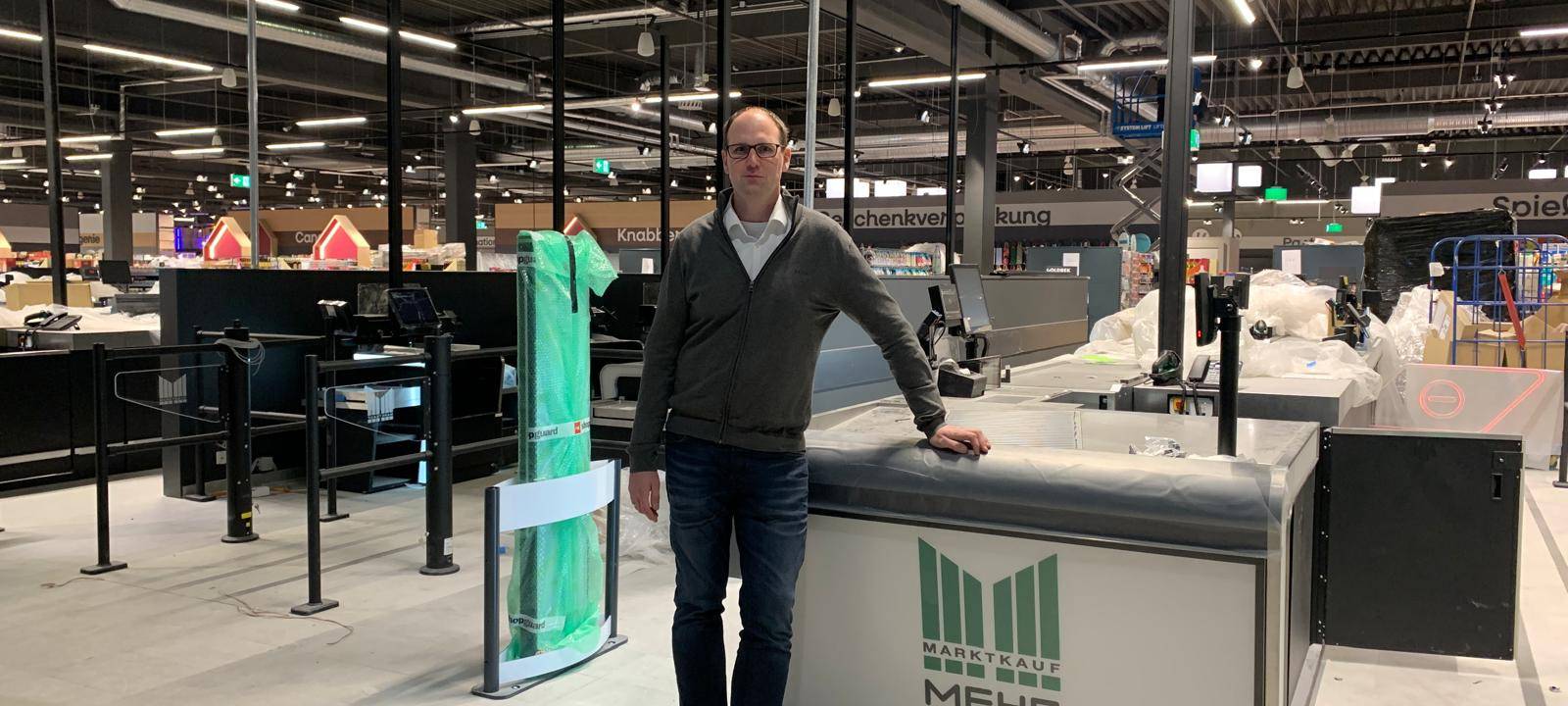 Geschäftsführer Christopher Mehr freut sich auf die Eröffnung seiner Marktkauf-Filiale
