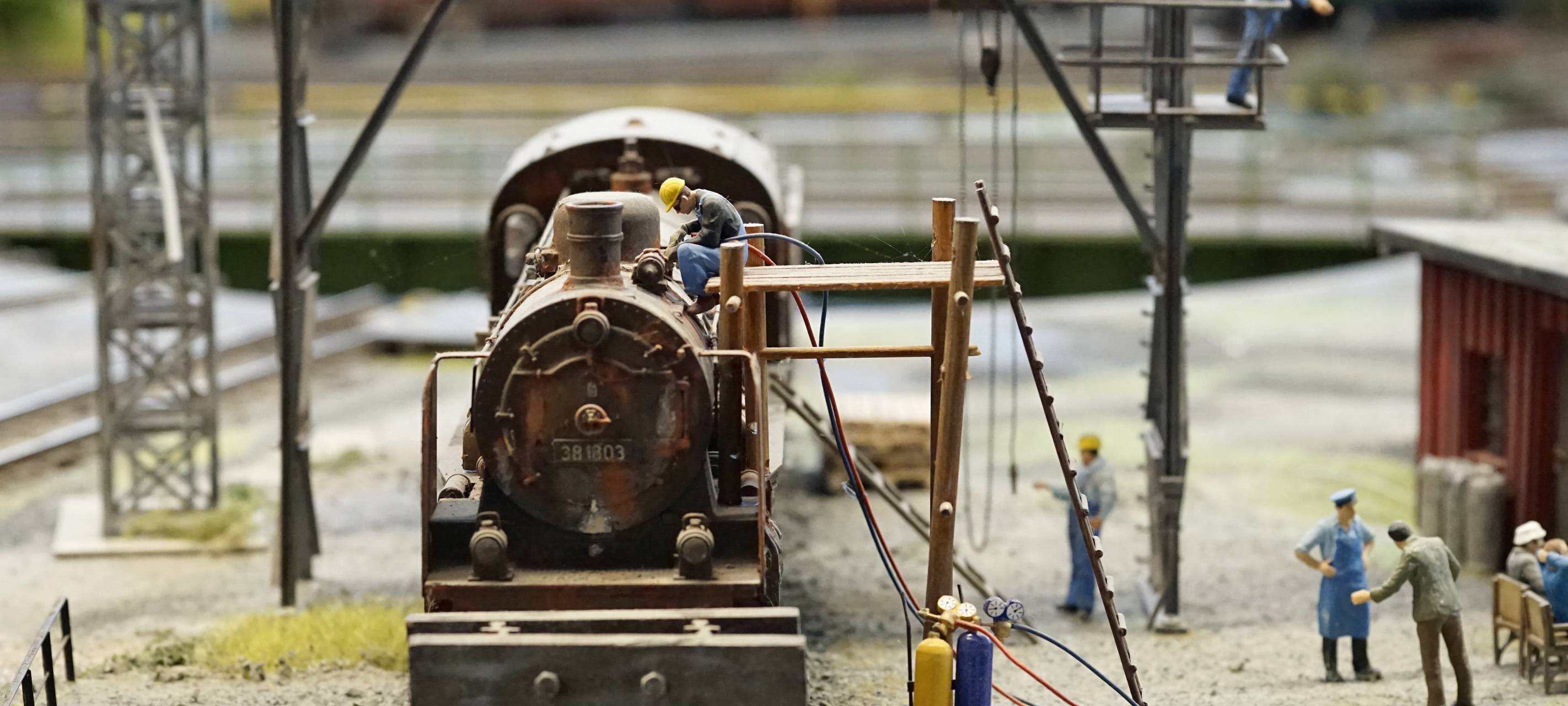 Eisenbahnreise in Halvers Vergangenheit