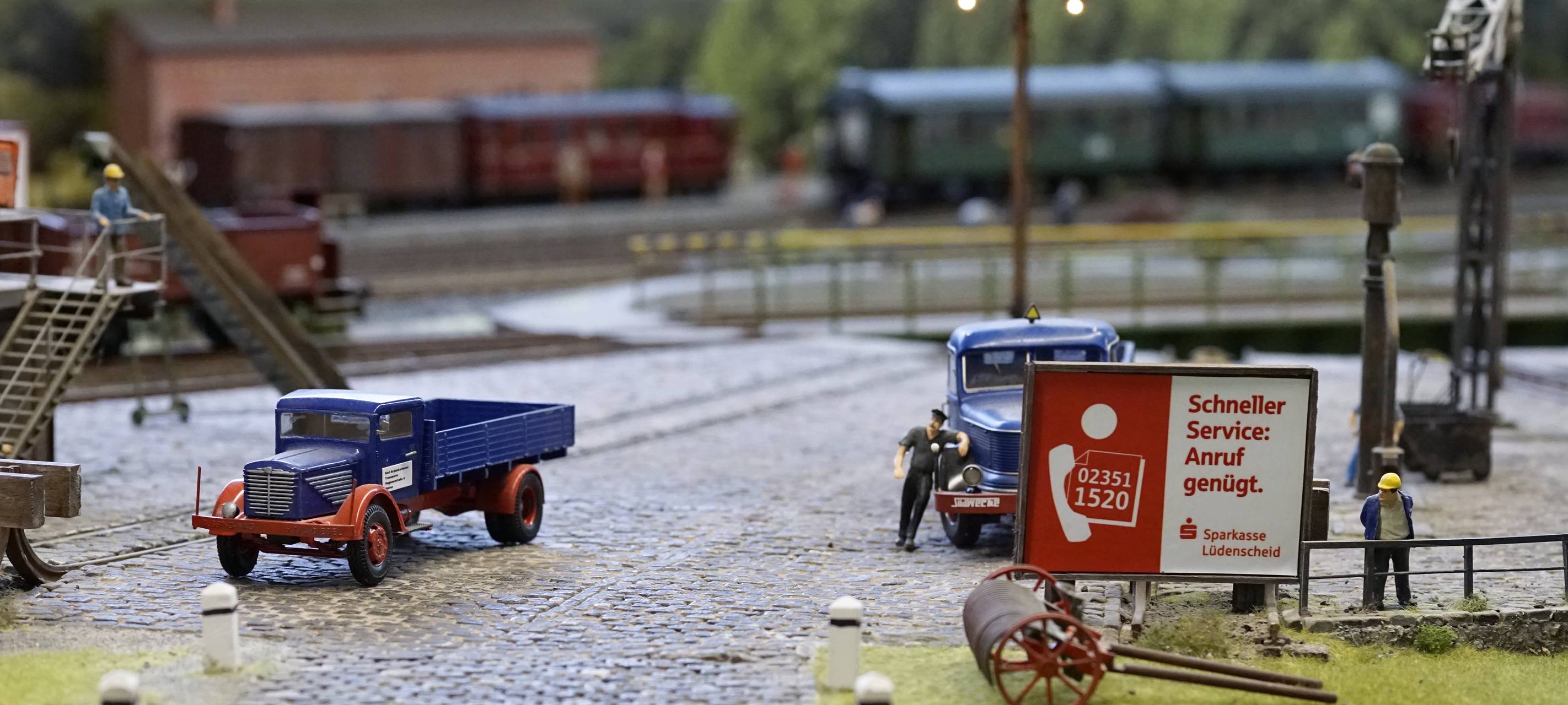 Eisenbahnreise in Halvers Vergangenheit